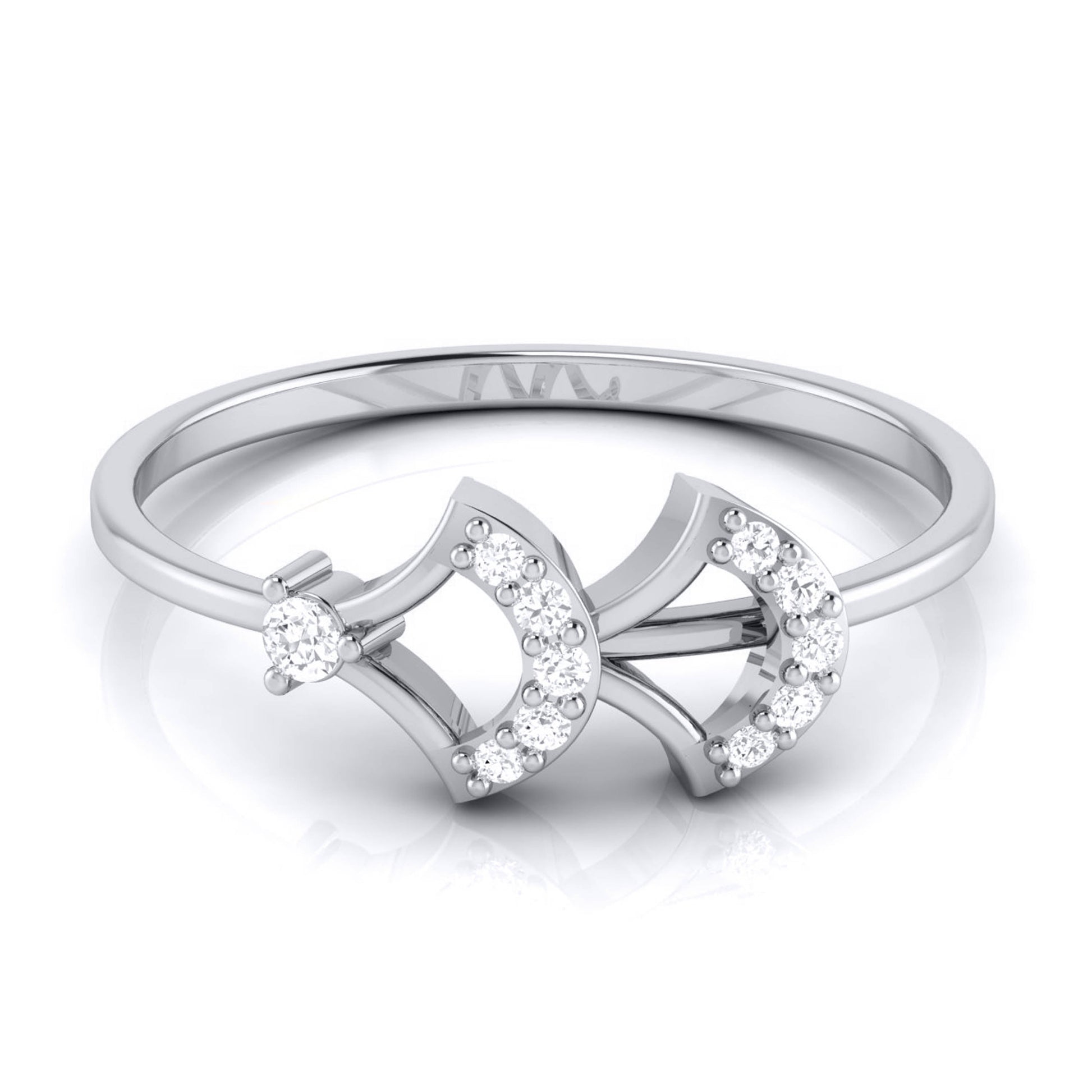 Opulence lab grown diamond ring trendy ring design Fiona Diamonds