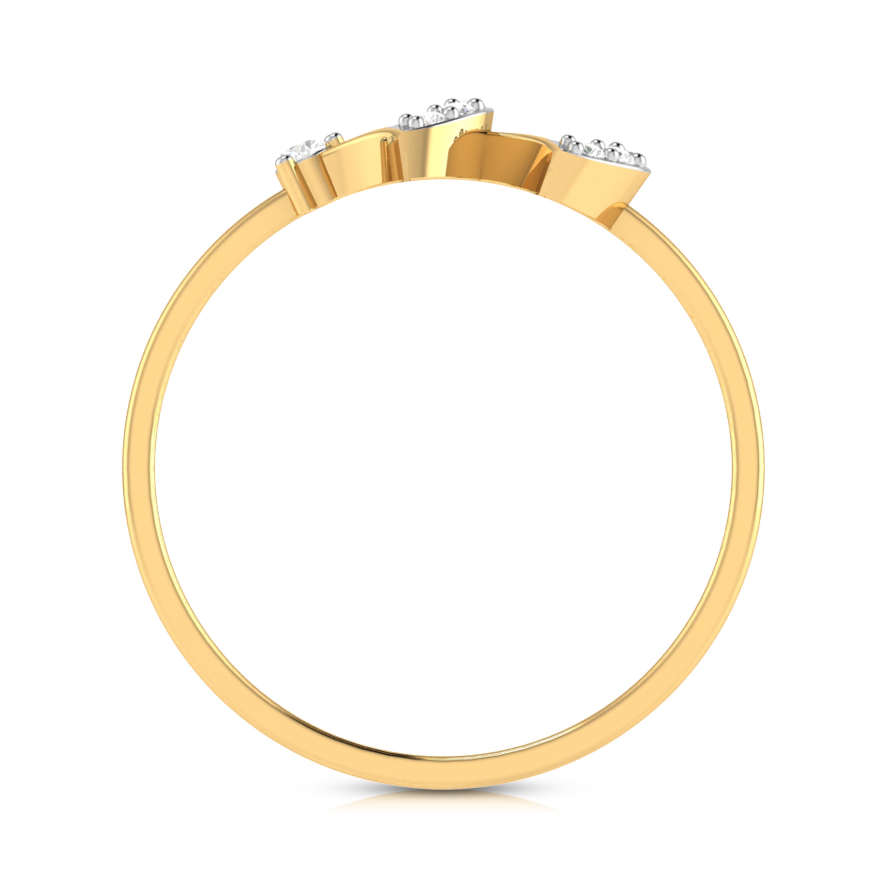 Opulence lab grown diamond ring trendy ring design Fiona Diamonds