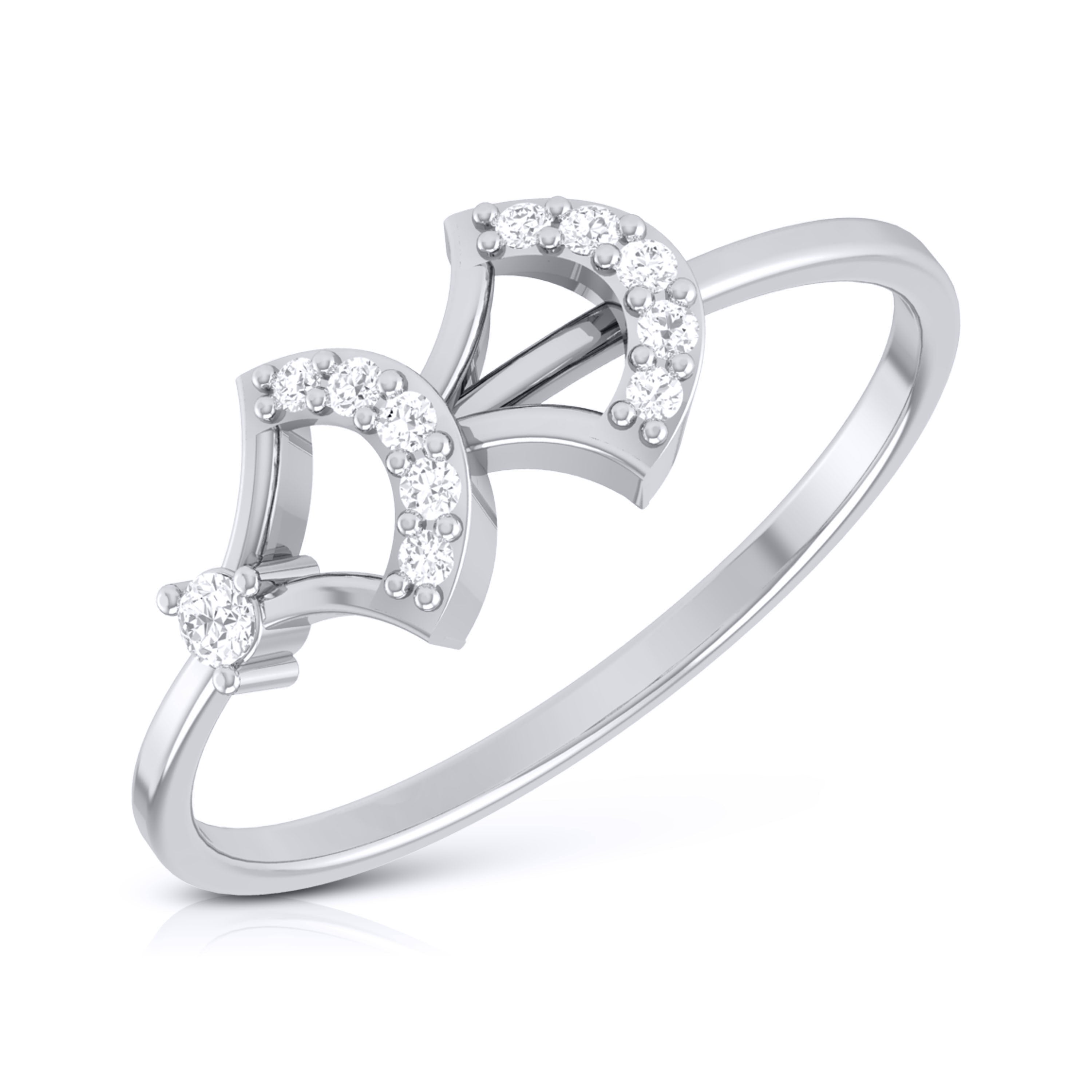 Opulence lab grown diamond ring trendy ring design Fiona Diamonds