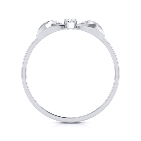 Load image into Gallery viewer, Pierced lab grown diamond ring trendy ring design Fiona Diamonds
