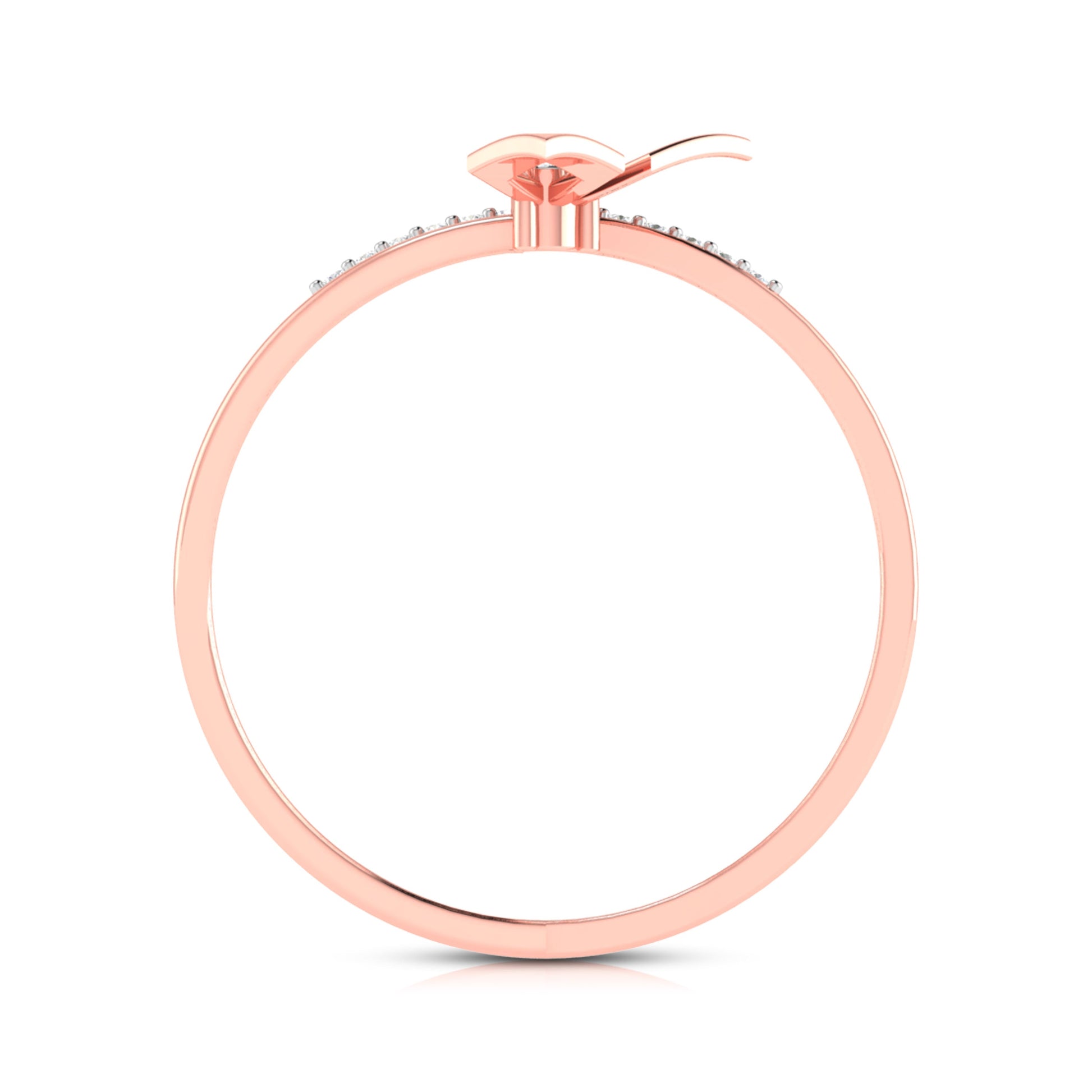 Drach lab grown diamond ring unique ring design Fiona Diamonds