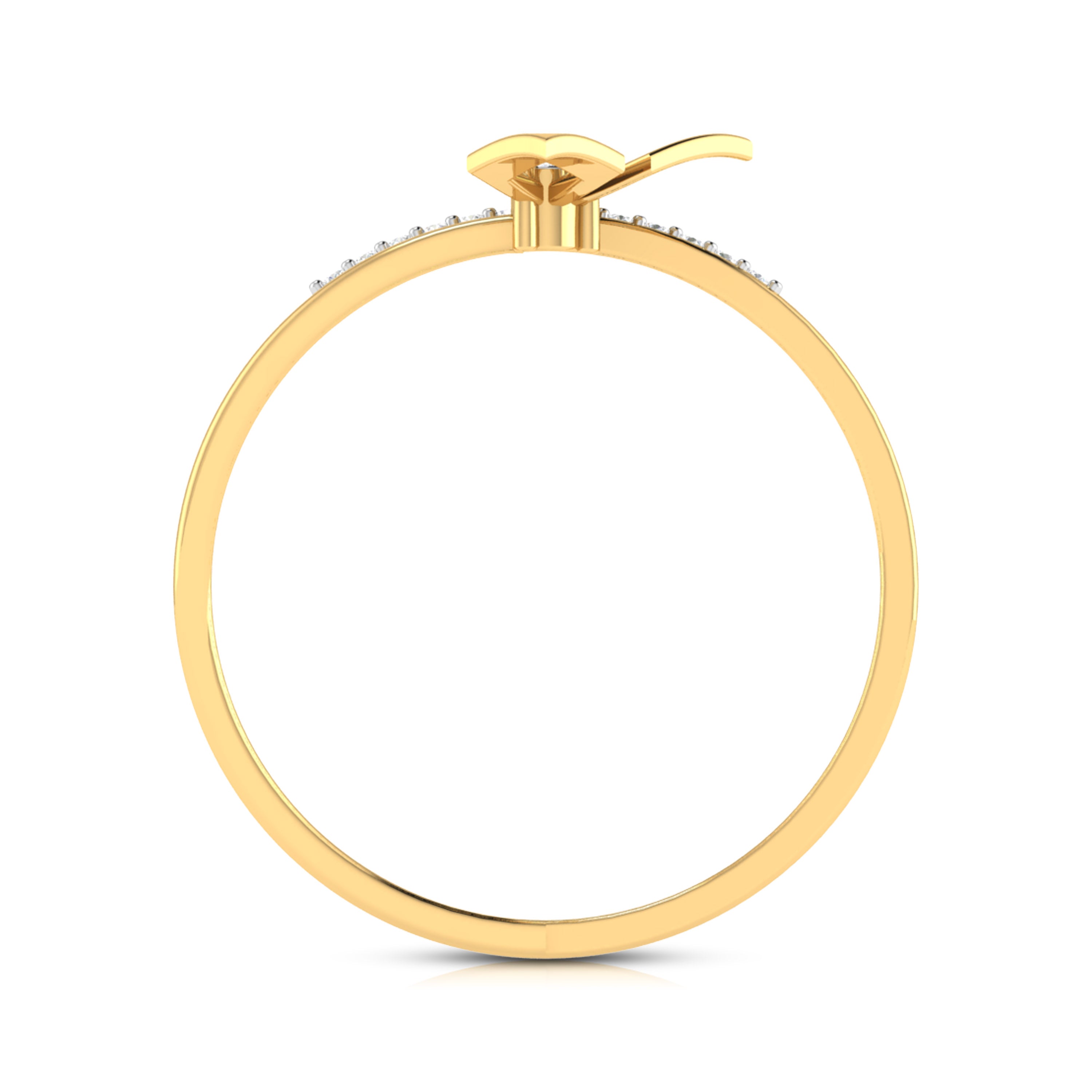 Drach lab grown diamond ring unique ring design Fiona Diamonds