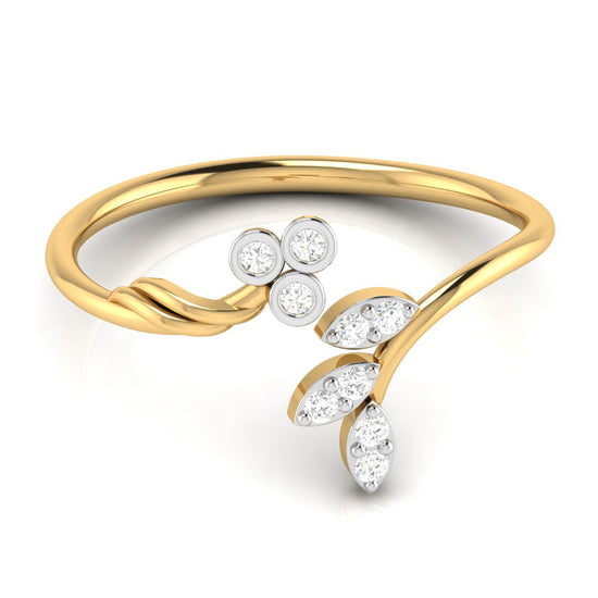 Blatt lab grown diamond ring sleek ring Fiona Diamonds