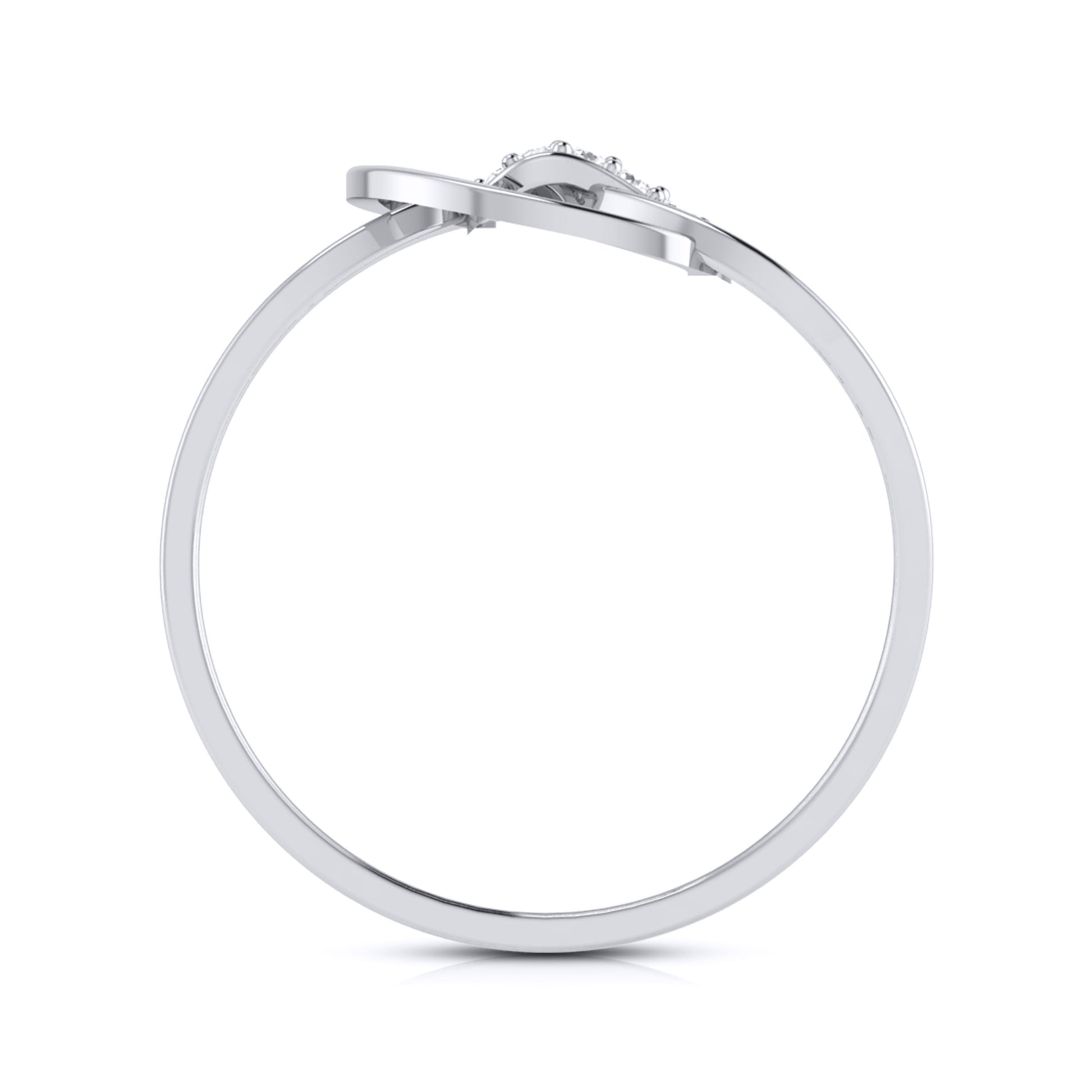 Montagne lab grown diamond ring unique ring design Fiona Diamonds