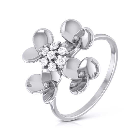 Load image into Gallery viewer, Fleur lab grown diamond ring trendy ring design Fiona Diamonds
