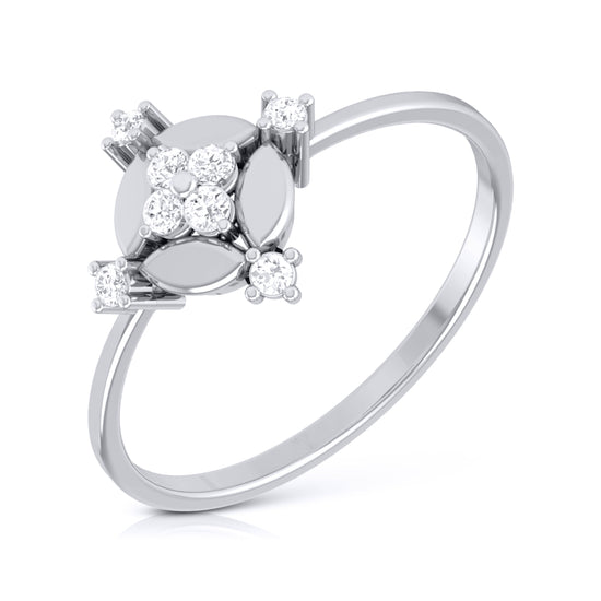 Load image into Gallery viewer, Stipule lab grown diamond ring trendy ring design Fiona Diamonds

