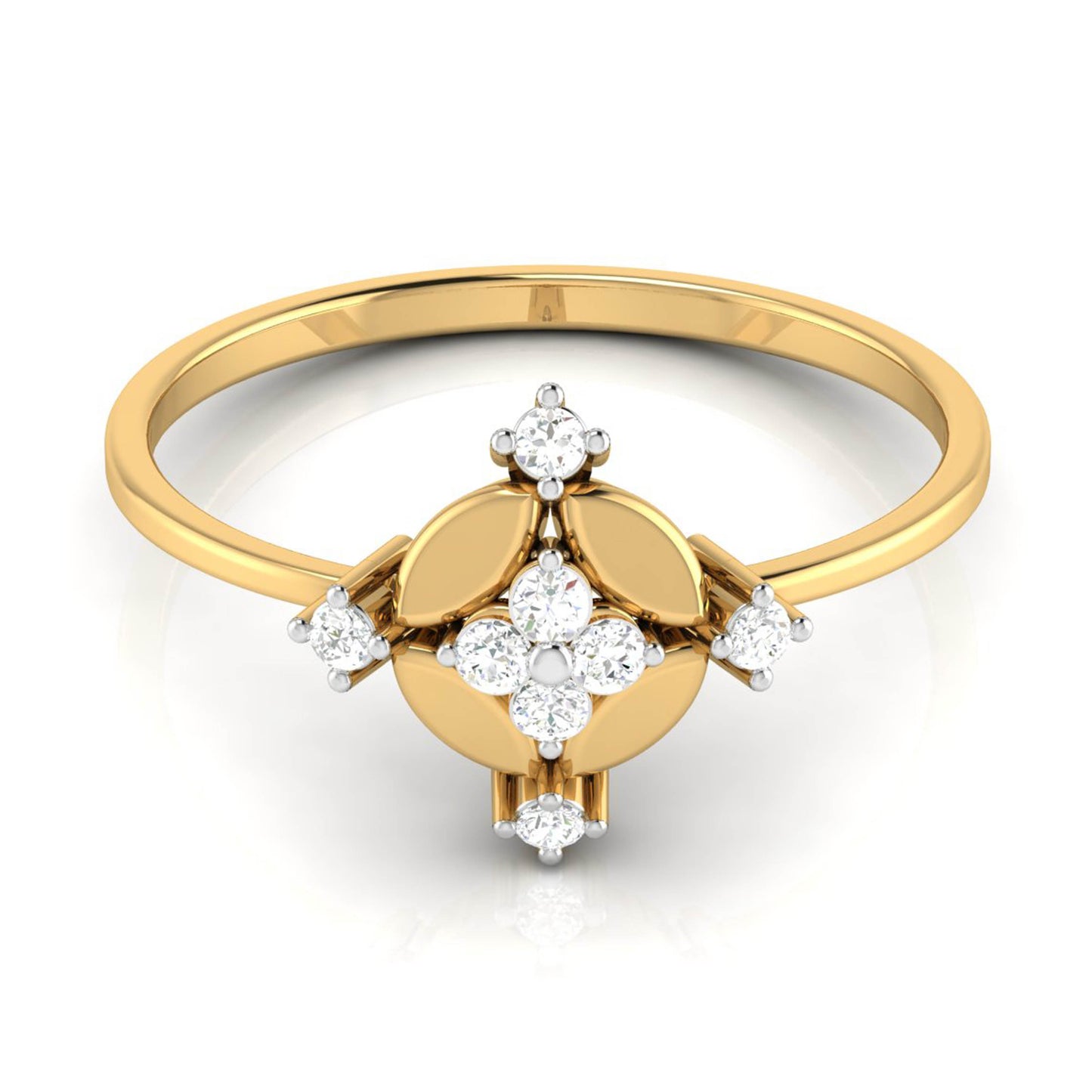 Load image into Gallery viewer, Stipule lab grown diamond ring trendy ring design Fiona Diamonds
