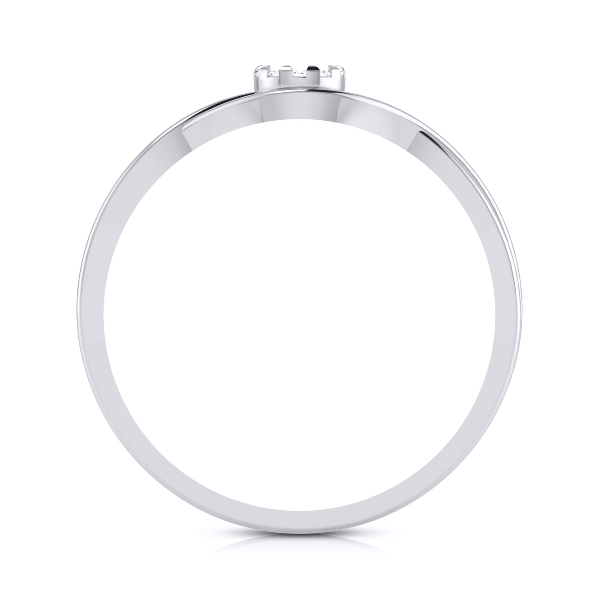 Augen  lab grown diamond ring sleek ring Fiona Diamonds