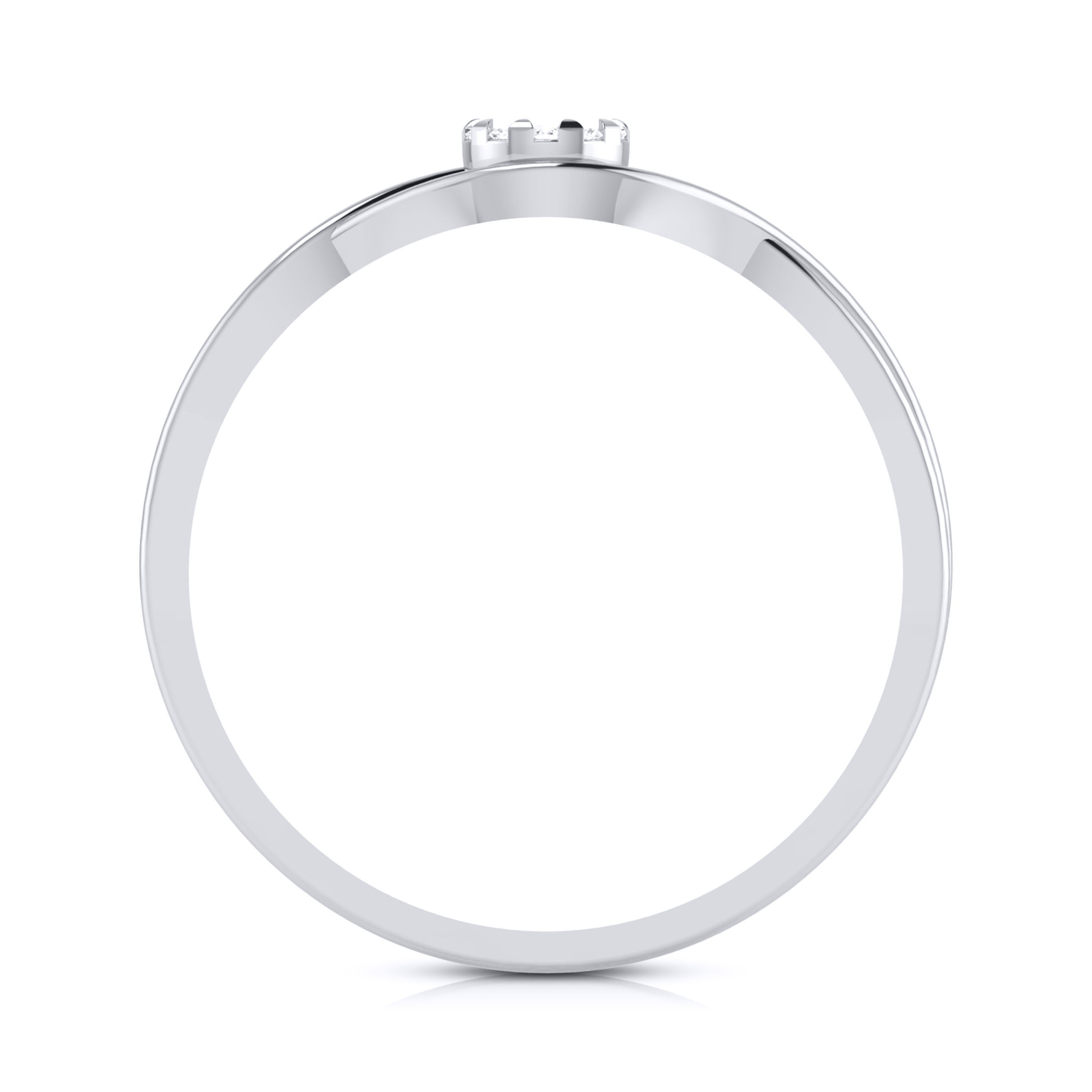 Augen  lab grown diamond ring sleek ring Fiona Diamonds