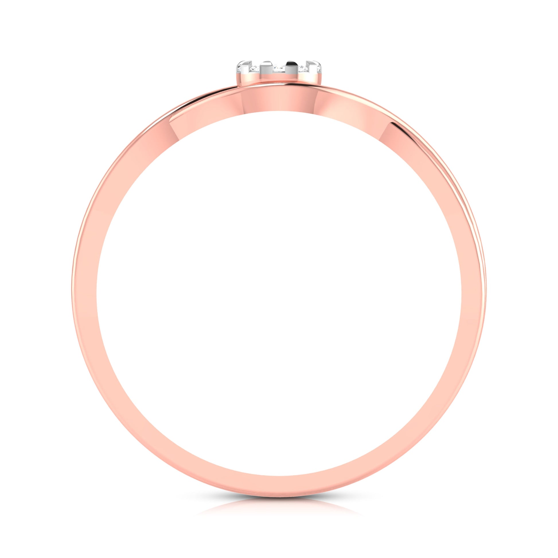 Augen  lab grown diamond ring sleek ring Fiona Diamonds