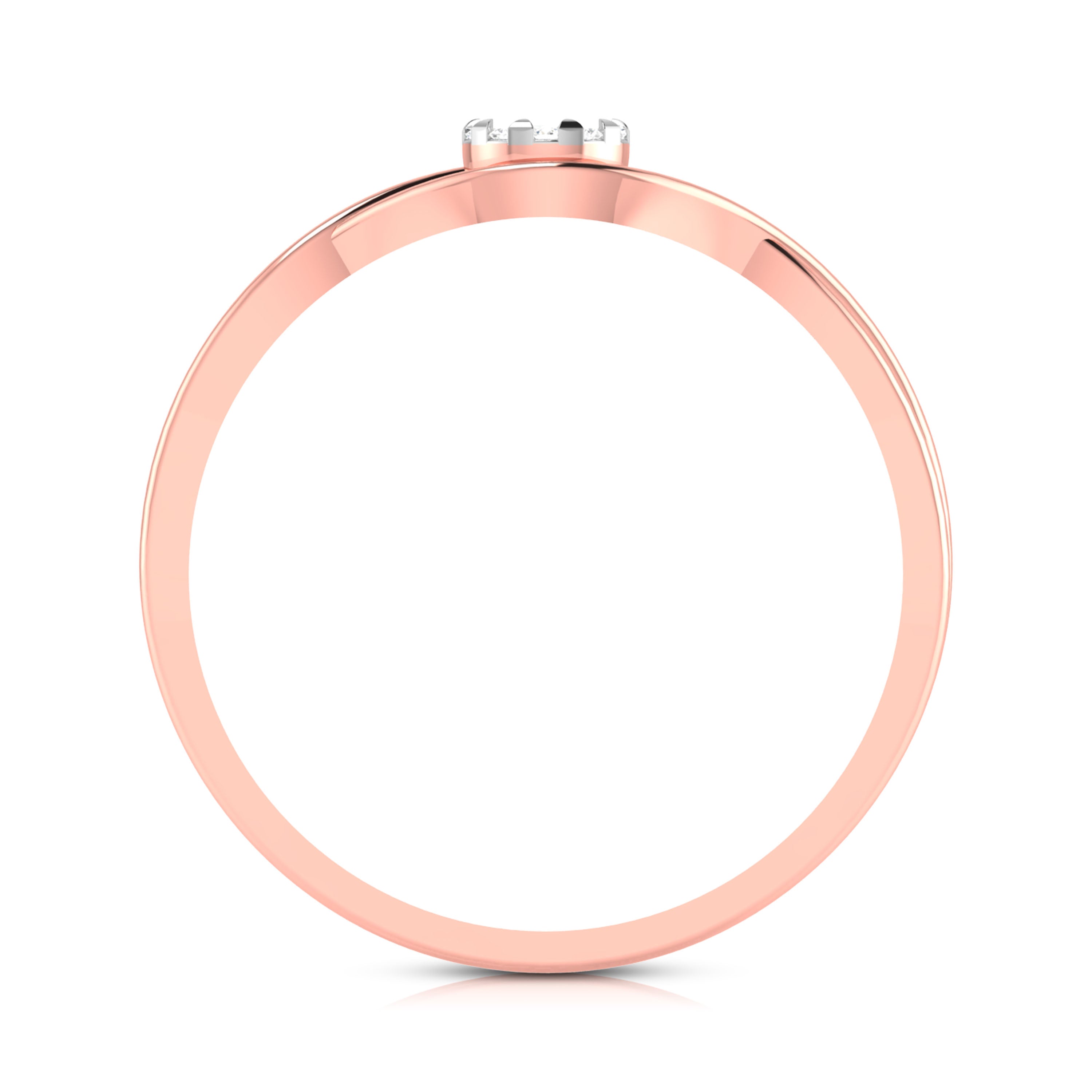 Augen  lab grown diamond ring sleek ring Fiona Diamonds