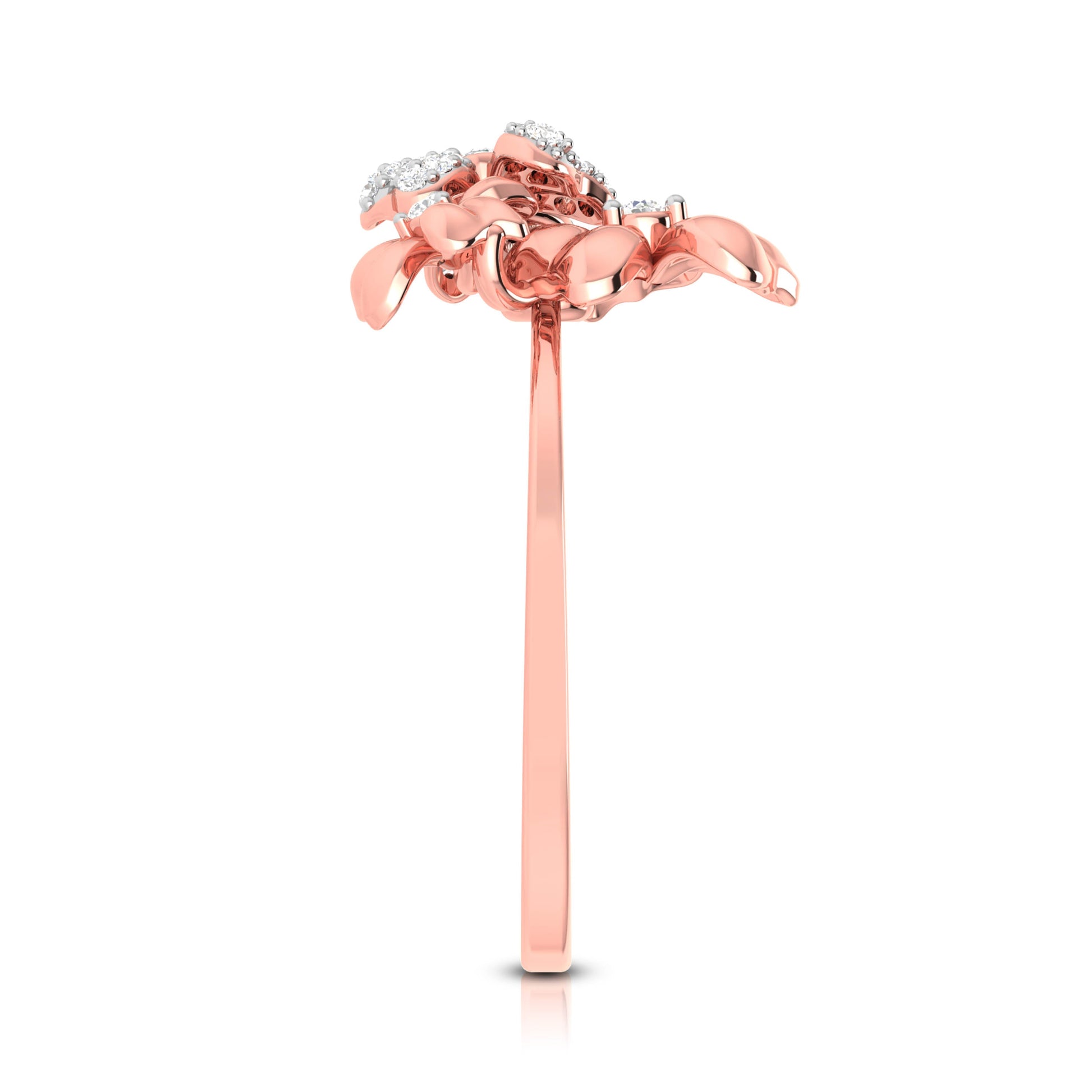 Enlarge lab grown diamond ring unique ring design Fiona Diamonds