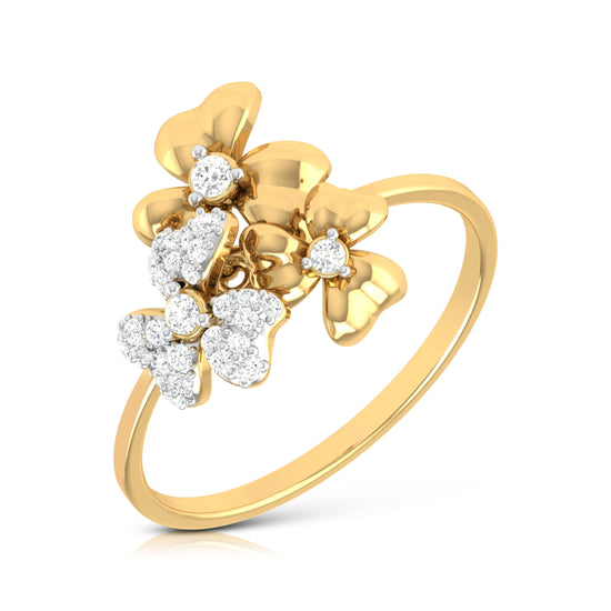 The Zrimat Diamond Ring | PC Jeweller