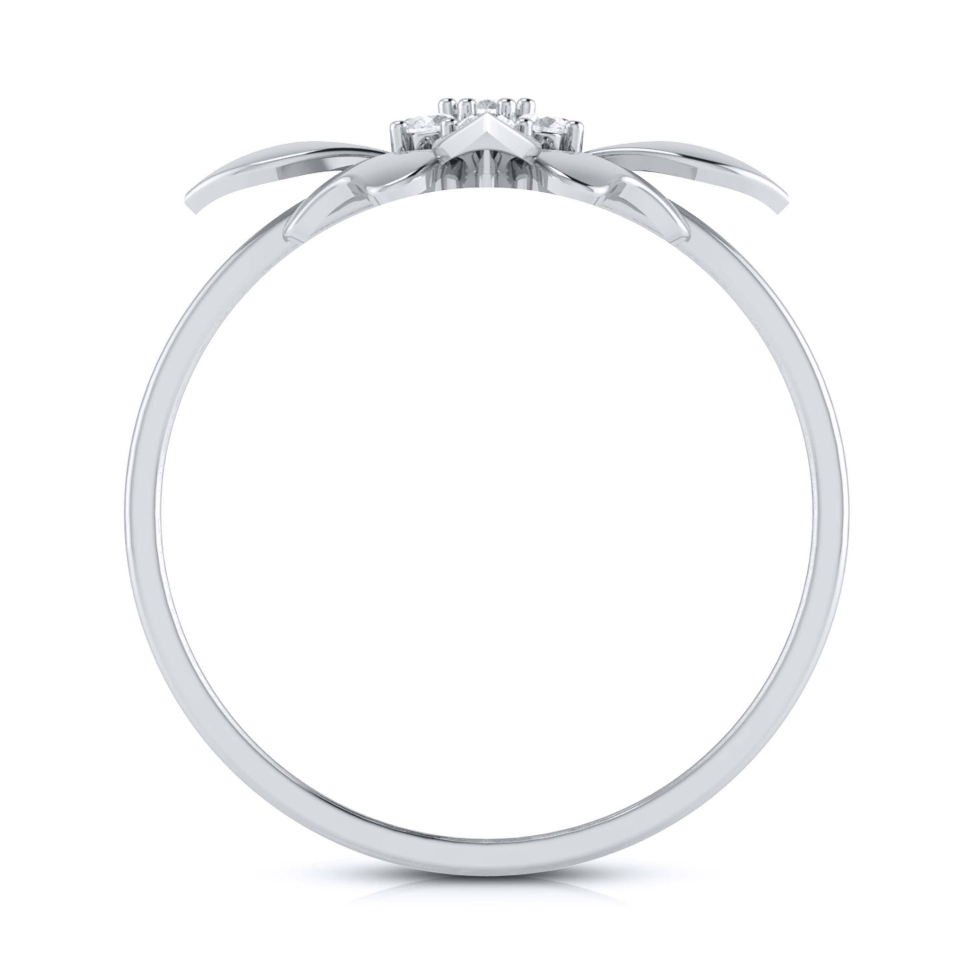 Broaden lab grown diamond ring unique ring design Fiona Diamonds