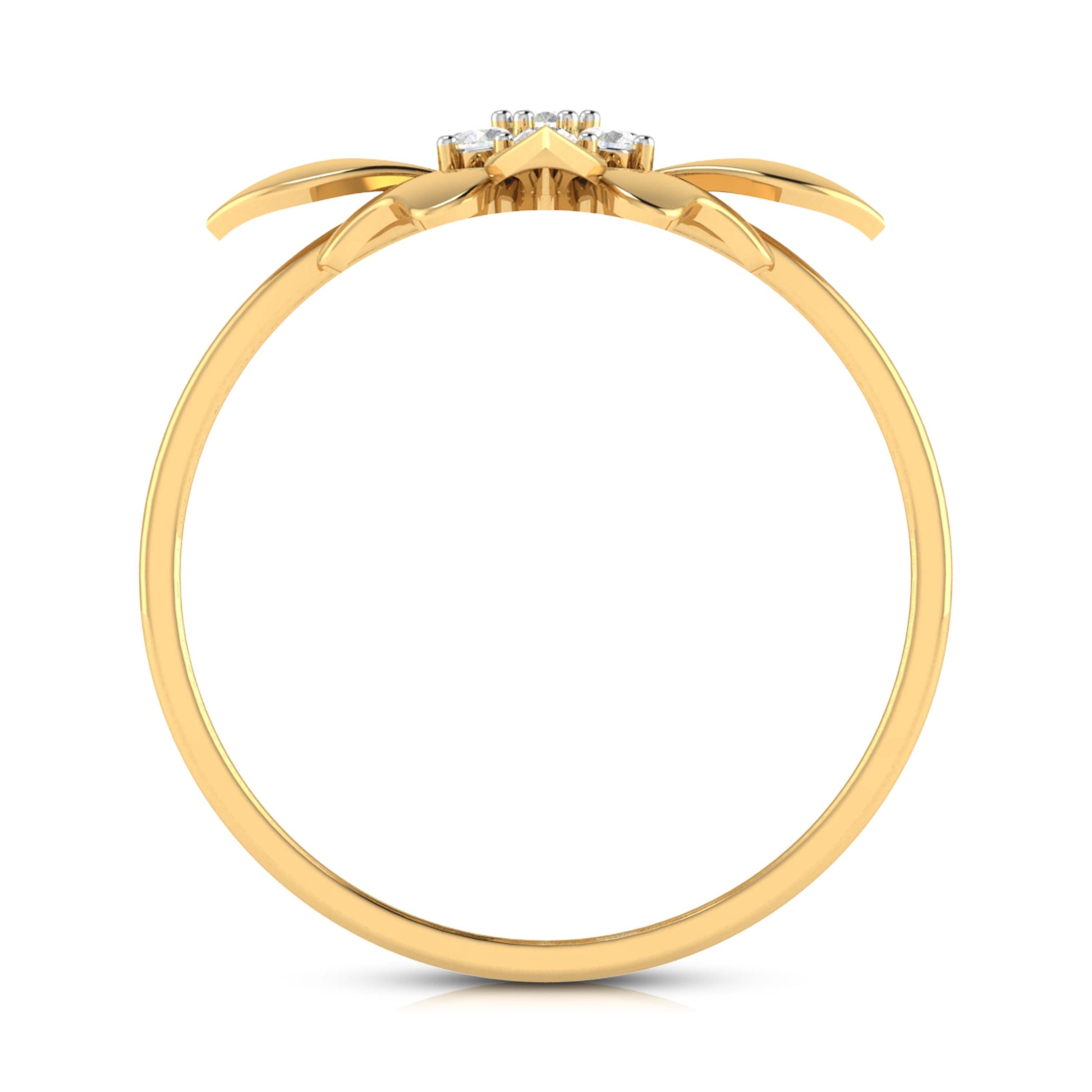 Broaden lab grown diamond ring unique ring design Fiona Diamonds