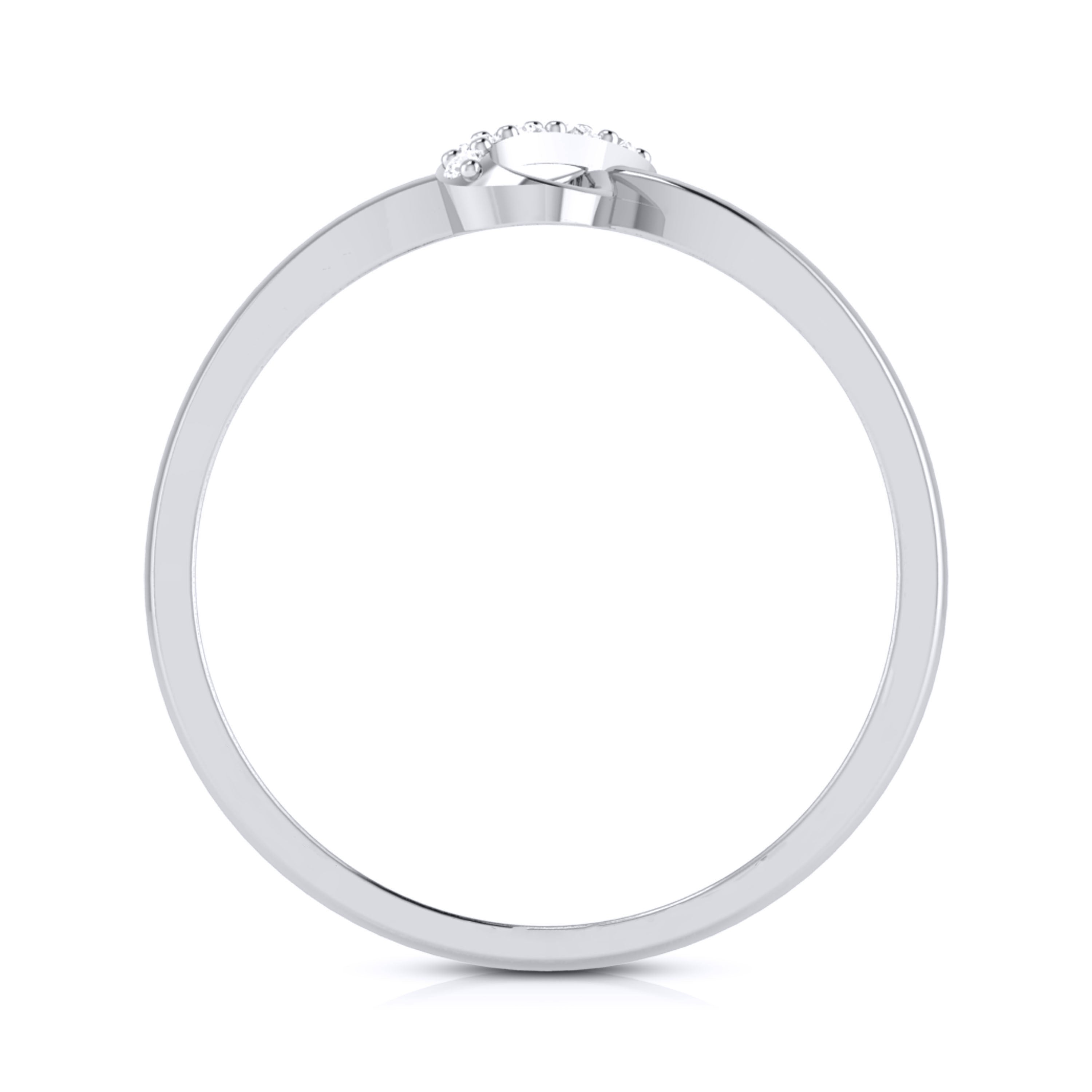 Vastness lab grown diamond ring simple round ring design Fiona Diamonds