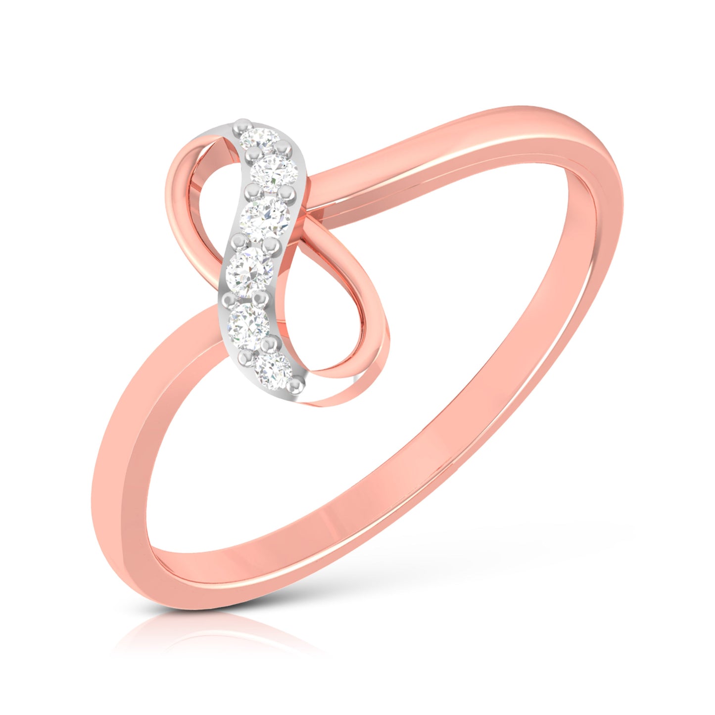 Vastness lab grown diamond ring simple round ring design Fiona Diamonds