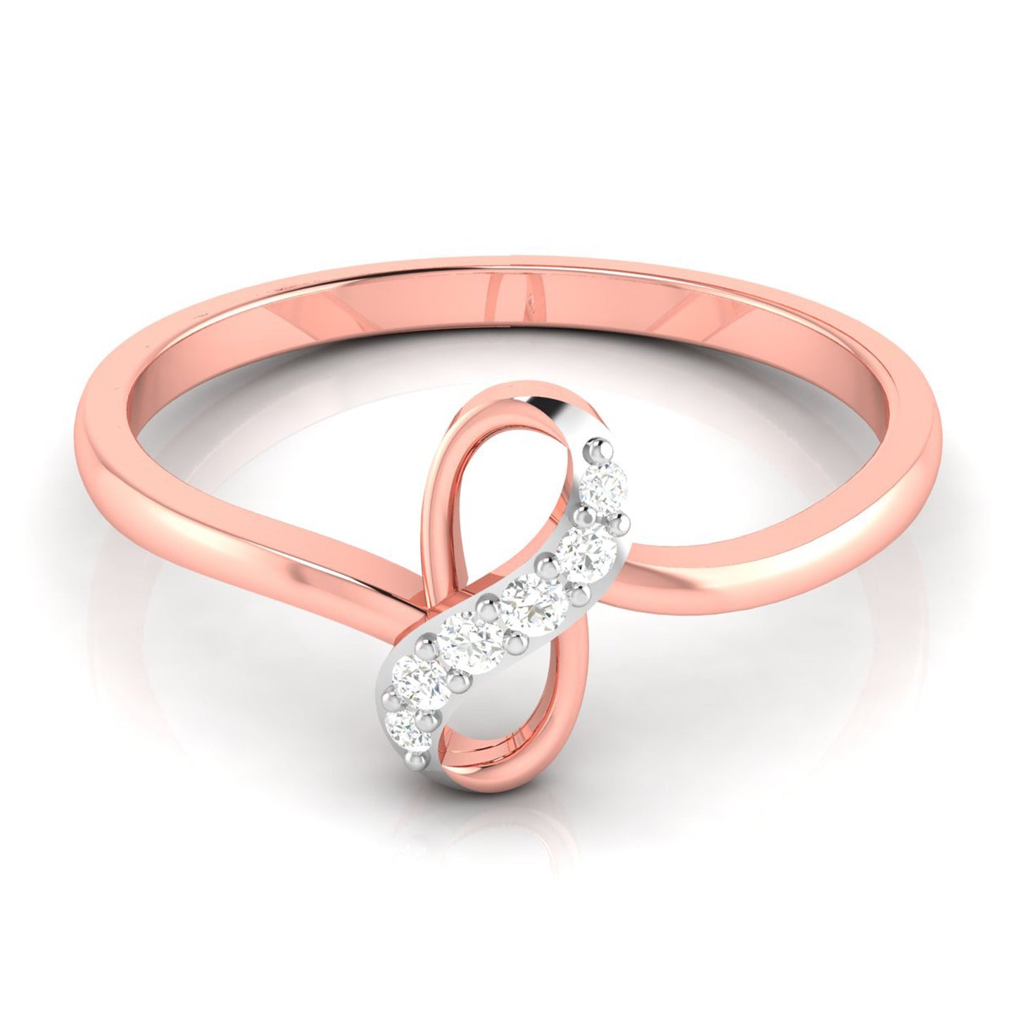 Vastness lab grown diamond ring simple round ring design Fiona Diamonds