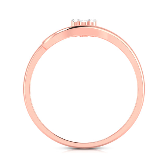 Load image into Gallery viewer, Boho lab grown diamond ring trendy ring design Fiona Diamonds
