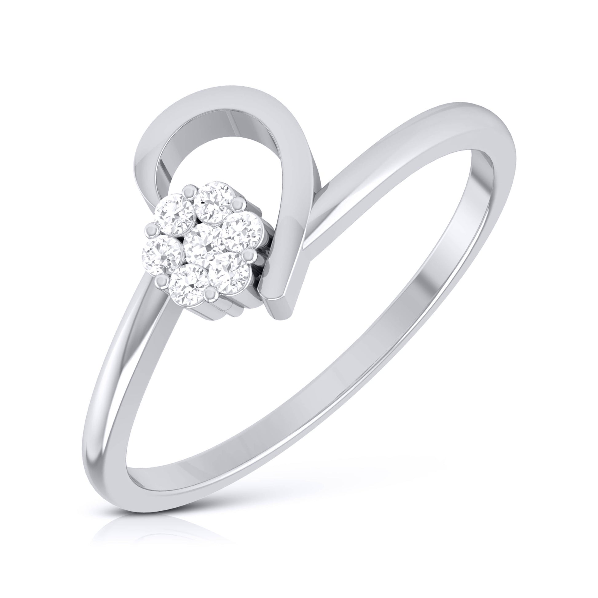 Lane lab grown diamond ring unique ring design Fiona Diamonds