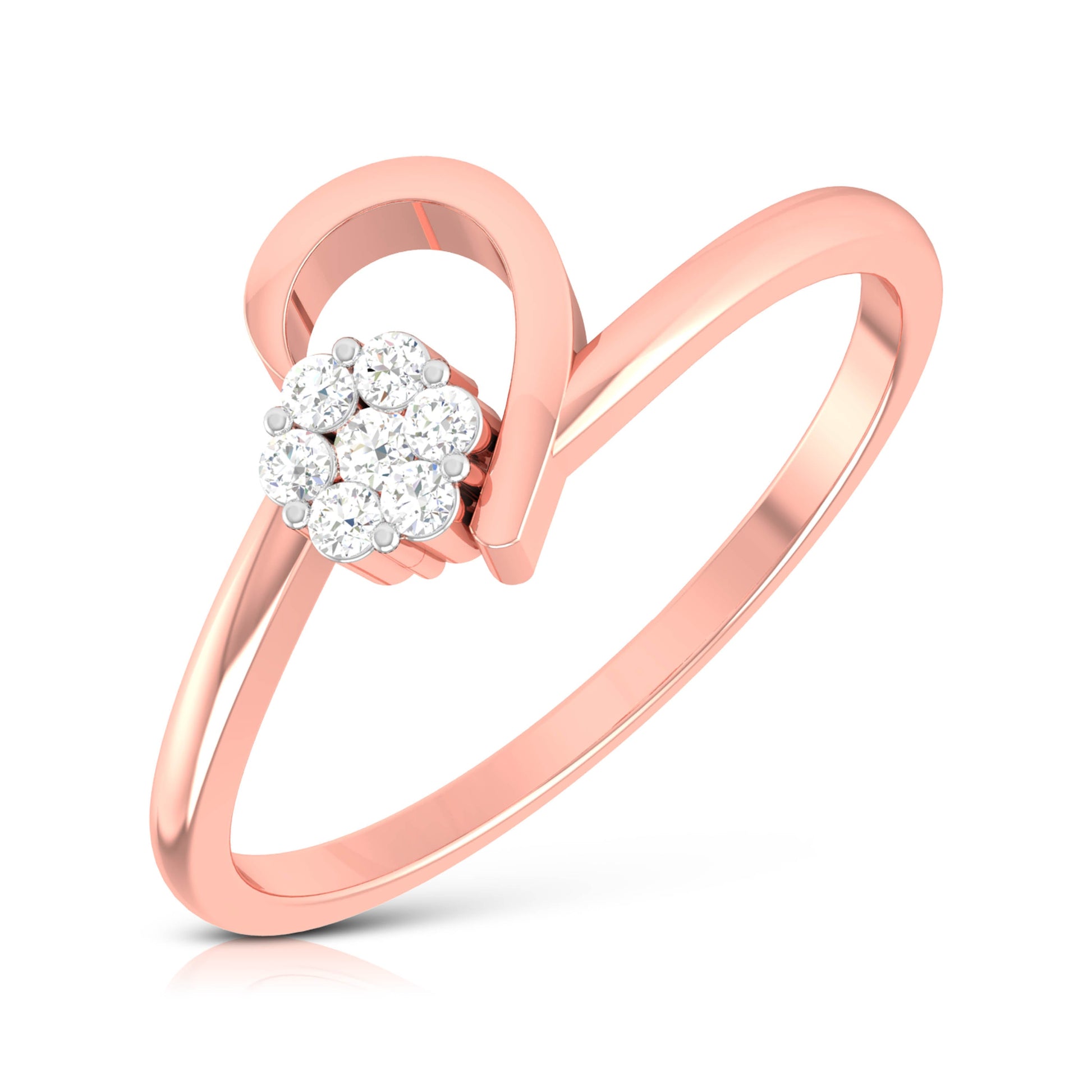 Lane lab grown diamond ring unique ring design Fiona Diamonds