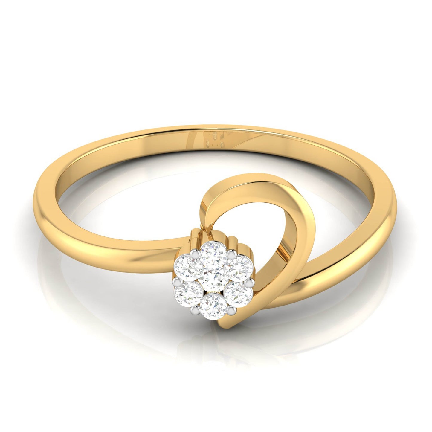 Lane lab grown diamond ring unique ring design Fiona Diamonds