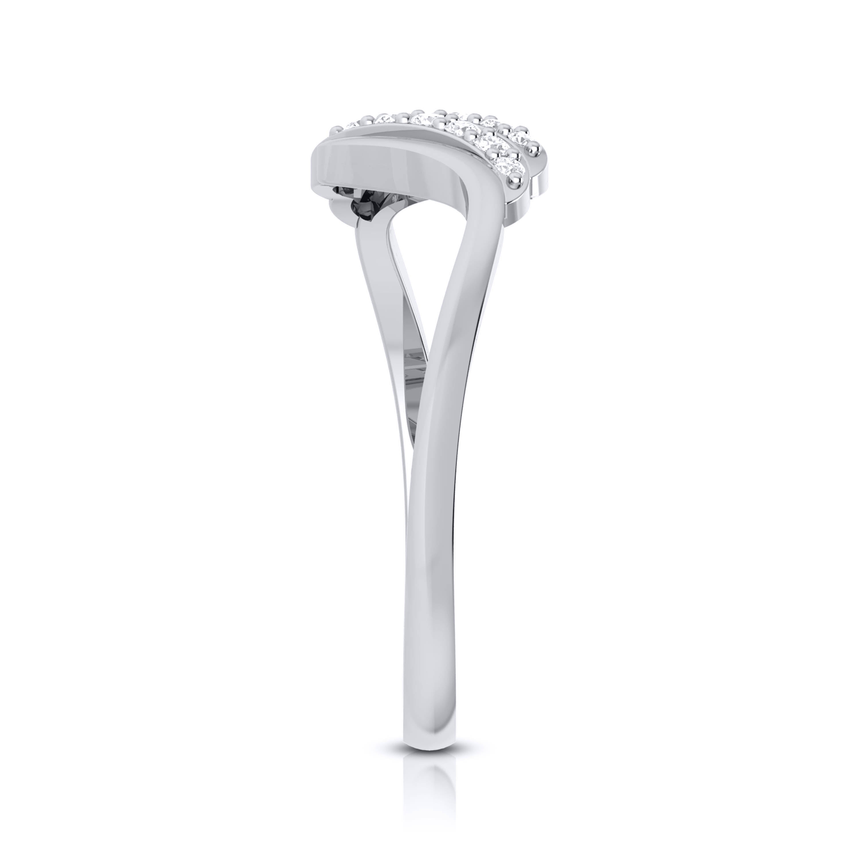 Olas lab grown diamond ring simple round ring design Fiona Diamonds