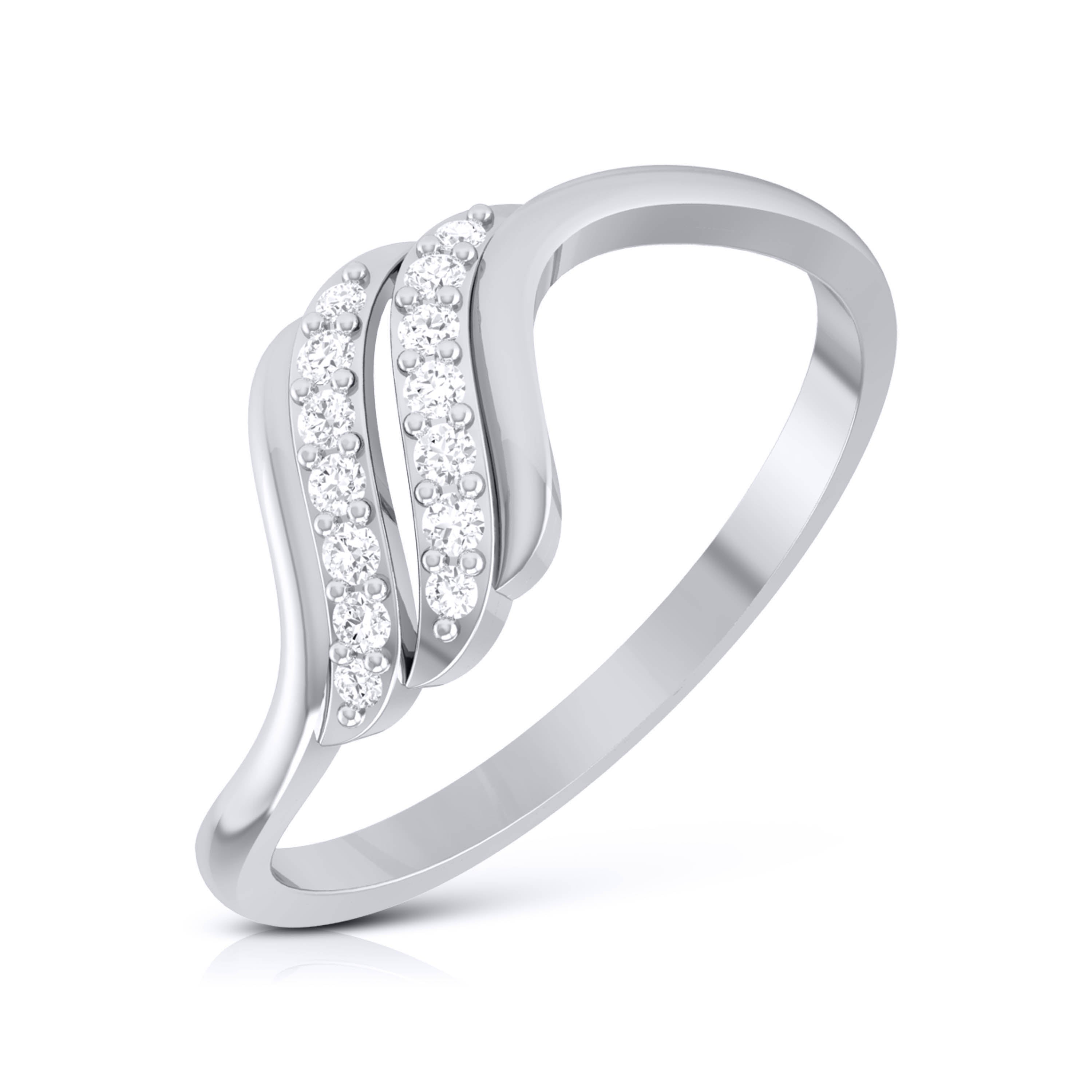 Olas lab grown diamond ring simple round ring design Fiona Diamonds