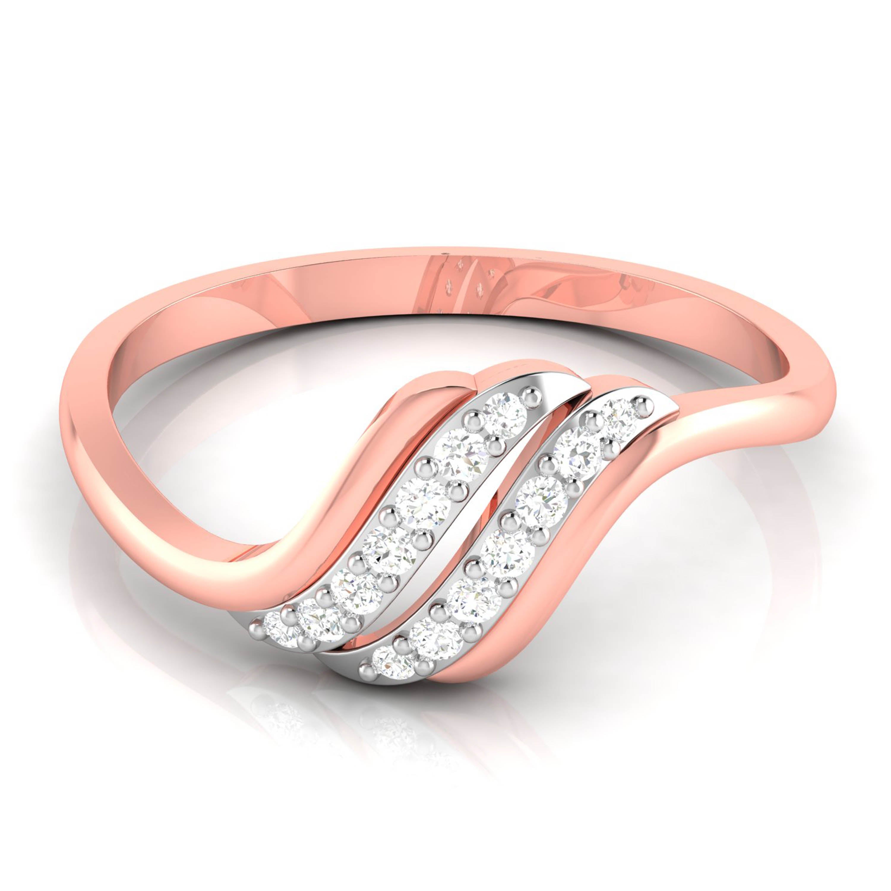 Olas lab grown diamond ring simple round ring design Fiona Diamonds