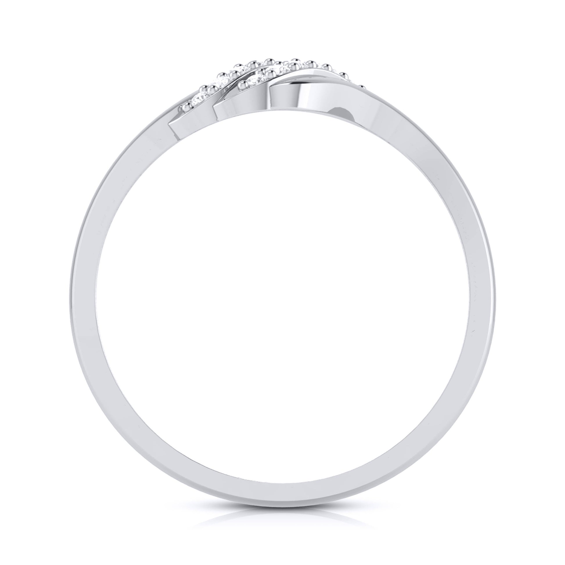 Olas lab grown diamond ring simple round ring design Fiona Diamonds
