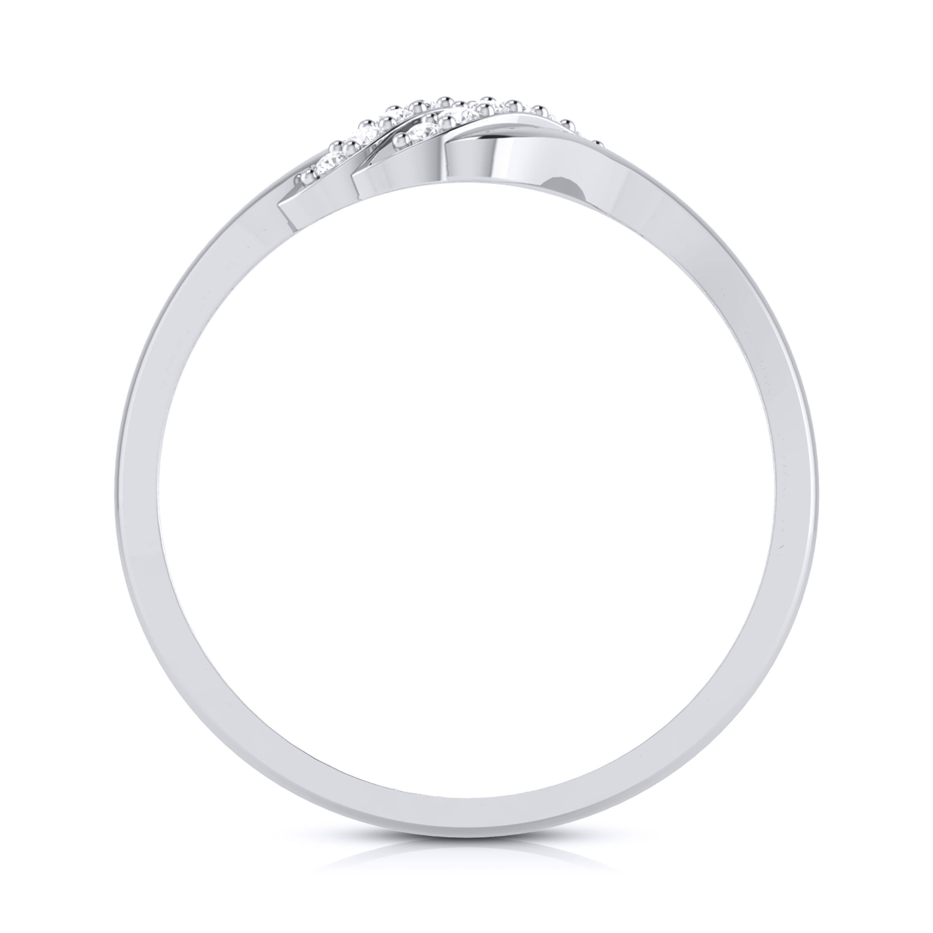 Olas lab grown diamond ring simple round ring design Fiona Diamonds