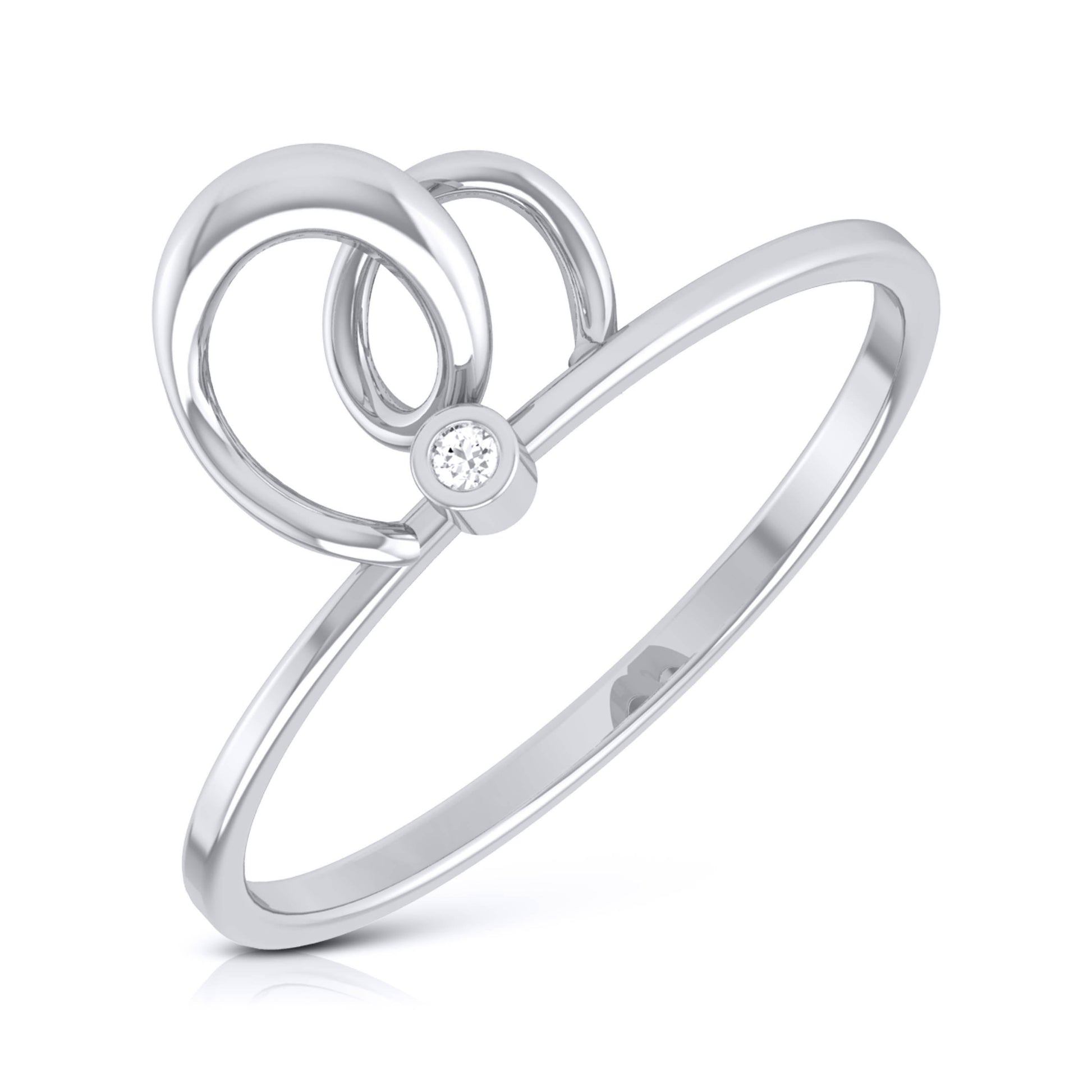 Pivot lab grown diamond ring unique ring design Fiona Diamonds