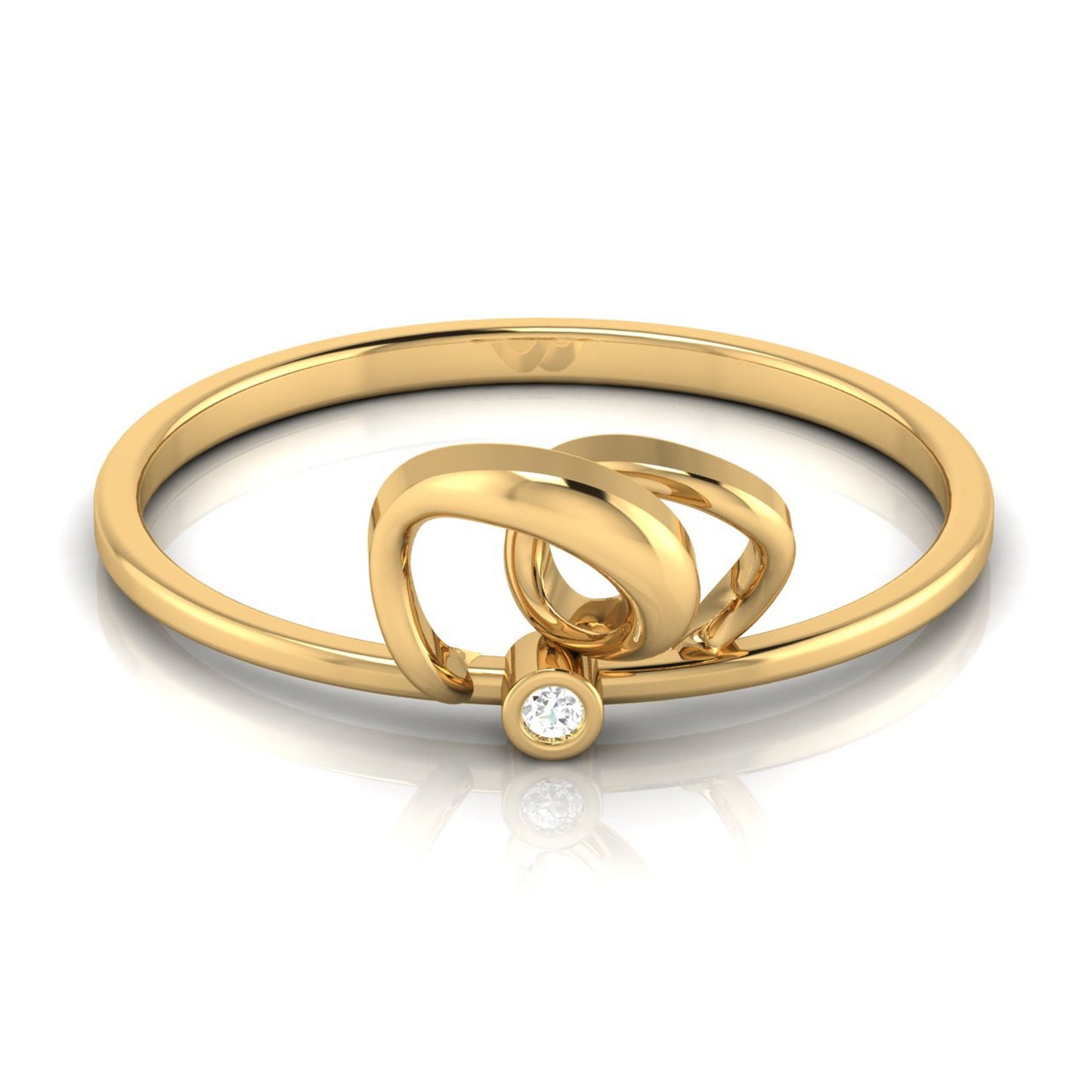 Load image into Gallery viewer, Pivot lab grown diamond ring unique ring design Fiona Diamonds
