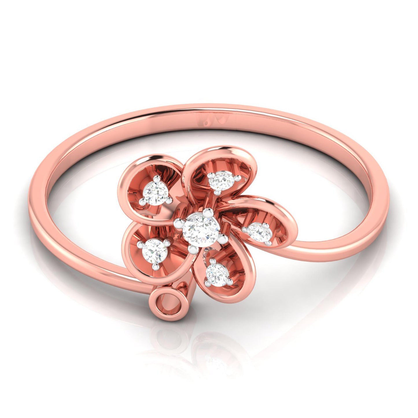 Dilly lab grown diamond ring trendy ring design Fiona Diamonds