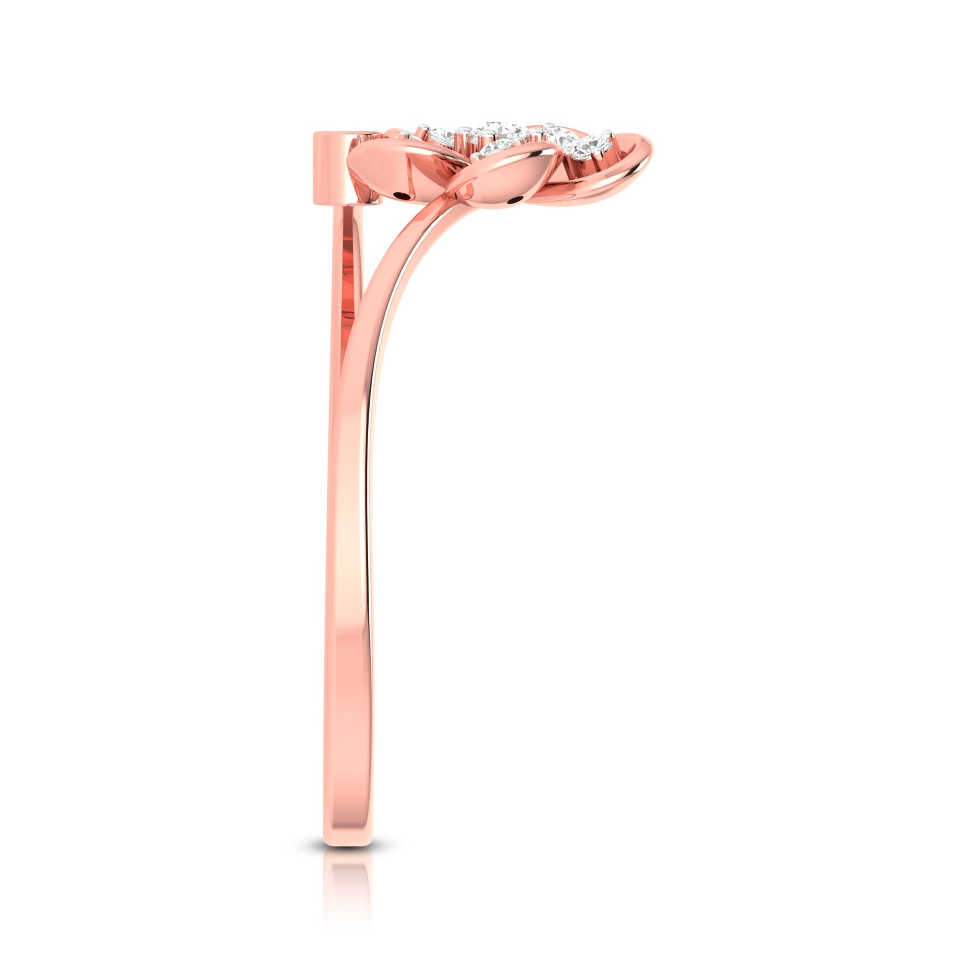 Dilly lab grown diamond ring trendy ring design Fiona Diamonds