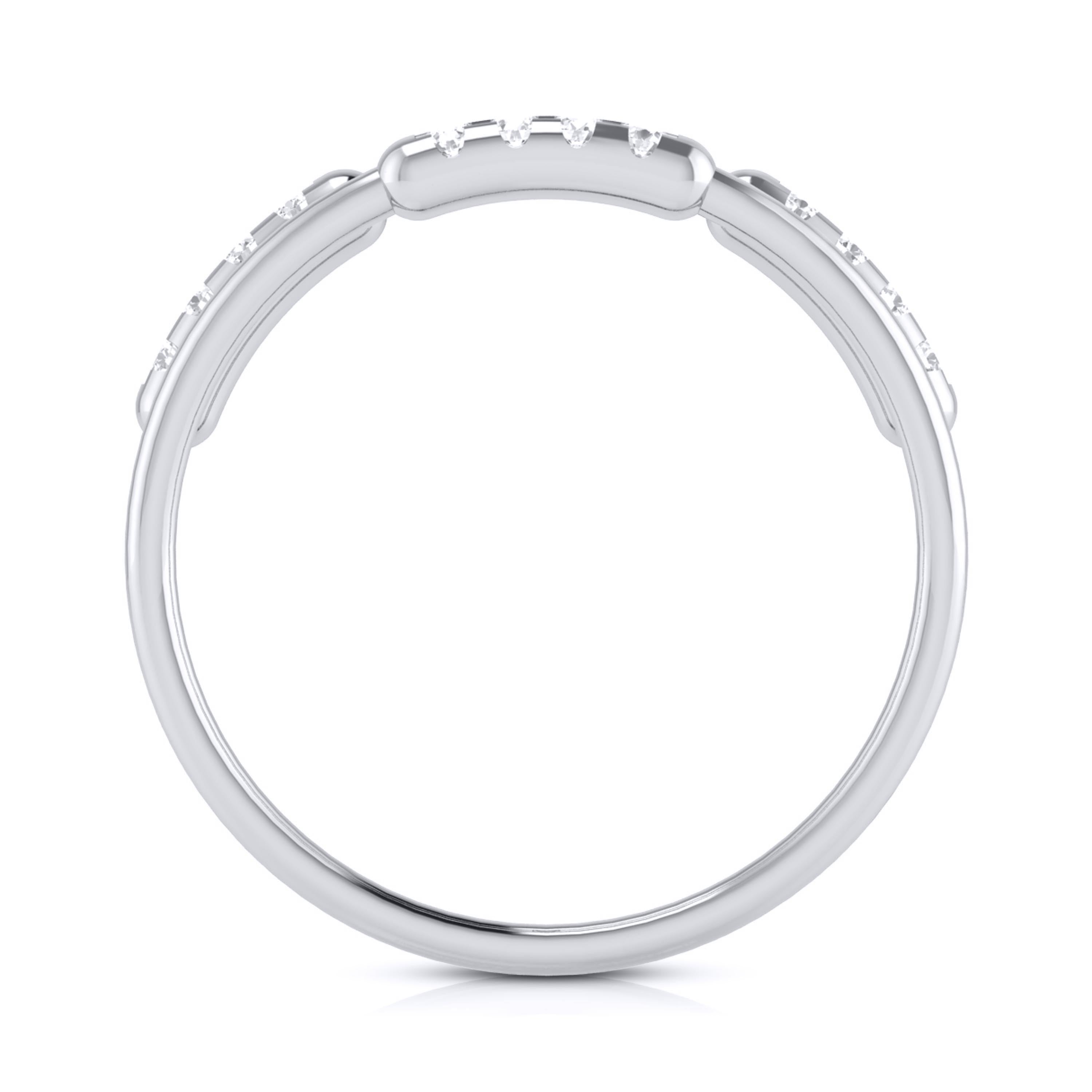 Hinge lab grown diamond ring trendy ring design Fiona Diamonds