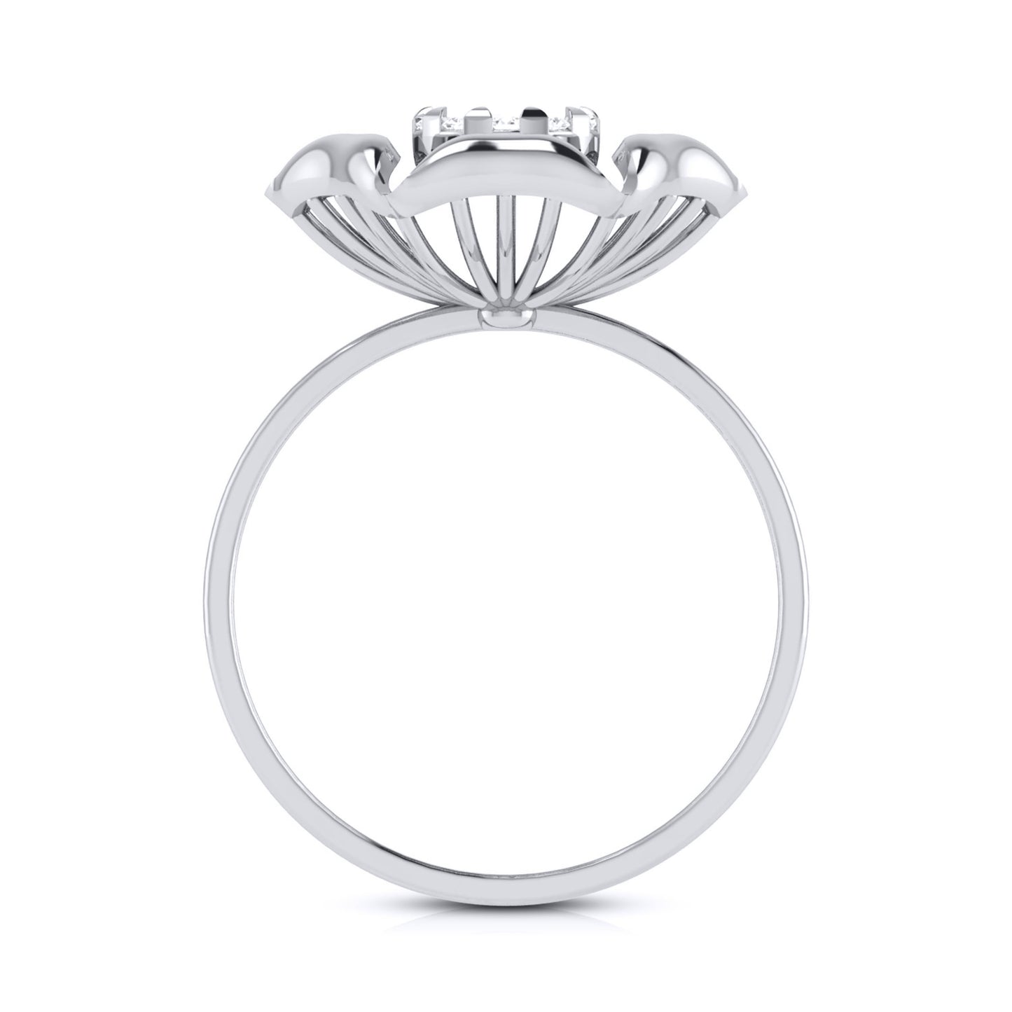 Buy 18Kt Solitaire Diamond Finger Ring 148VH56 Online from Vaibhav Jewellers