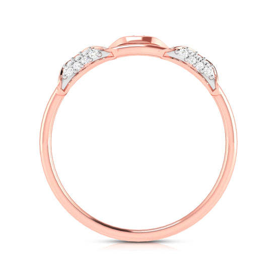 Decker lab grown diamond ring sleek ring Fiona Diamonds