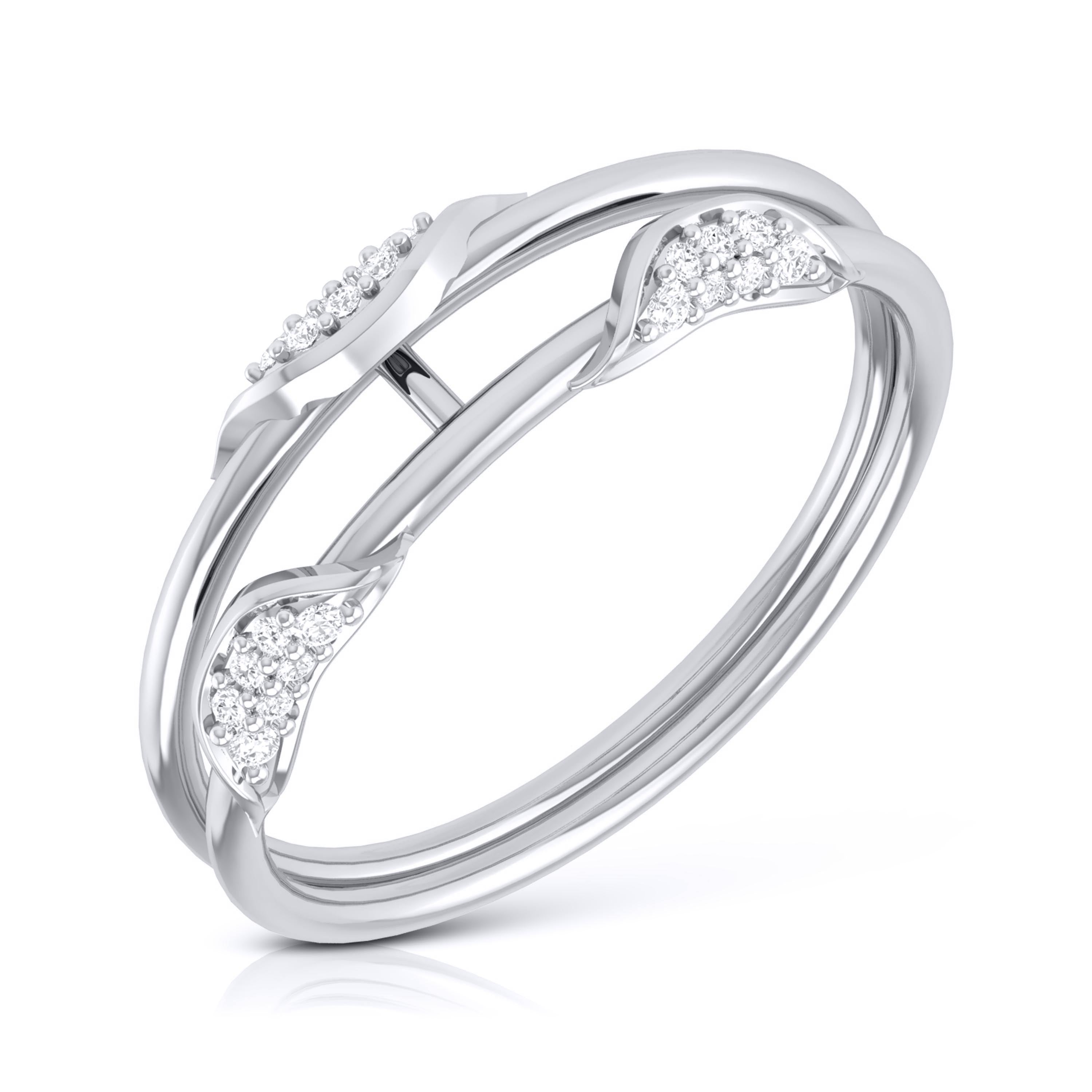 Decker lab grown diamond ring sleek ring Fiona Diamonds