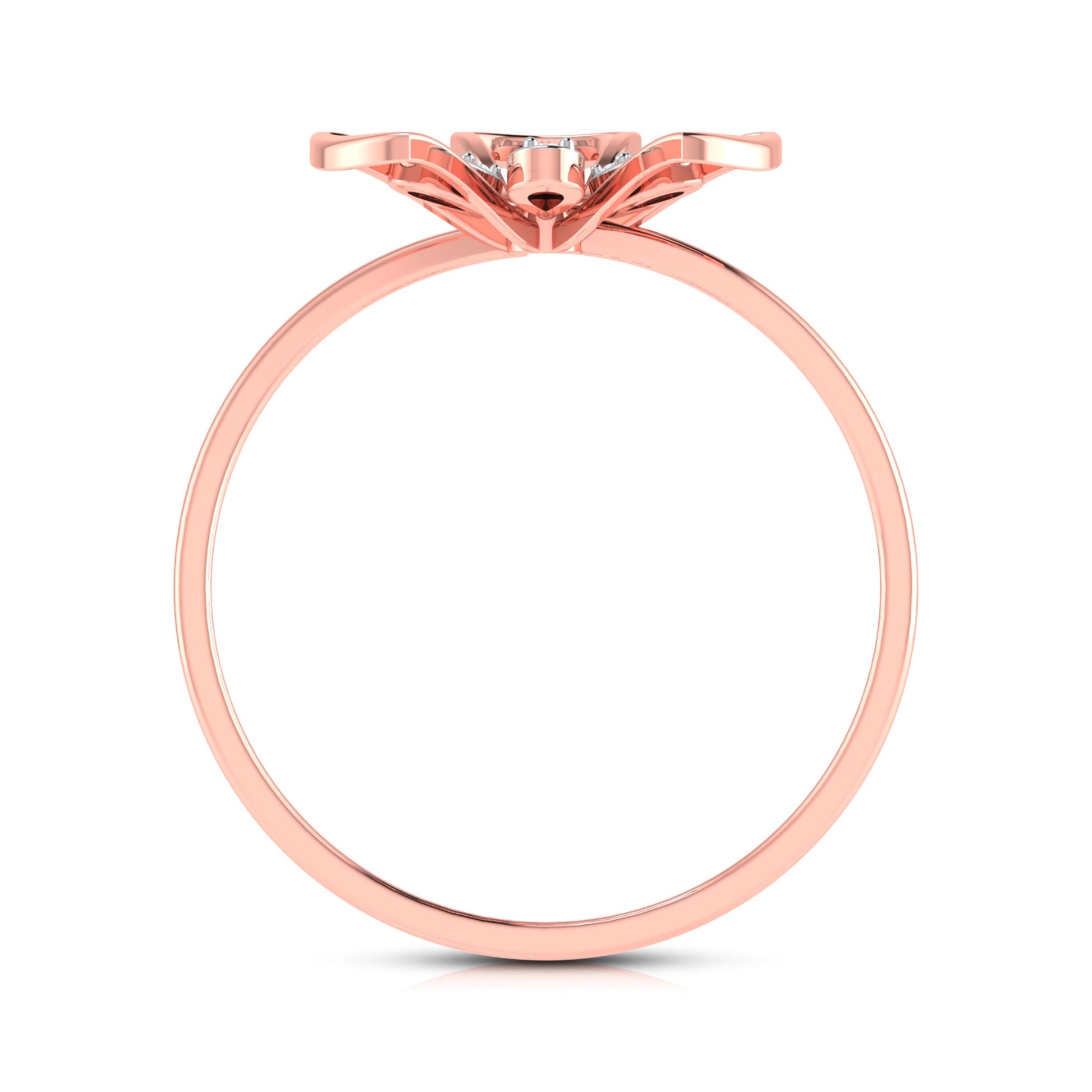 Comical lab grown diamond ring trendy ring design Fiona Diamonds