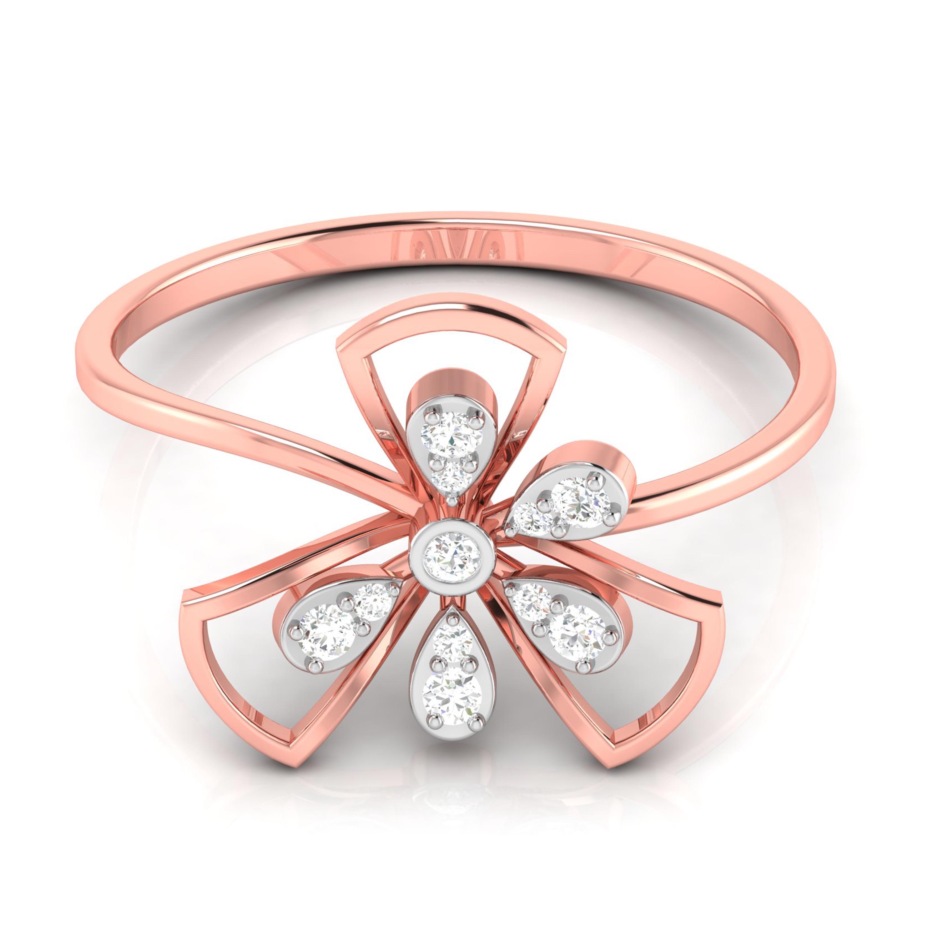 Comical lab grown diamond ring trendy ring design Fiona Diamonds