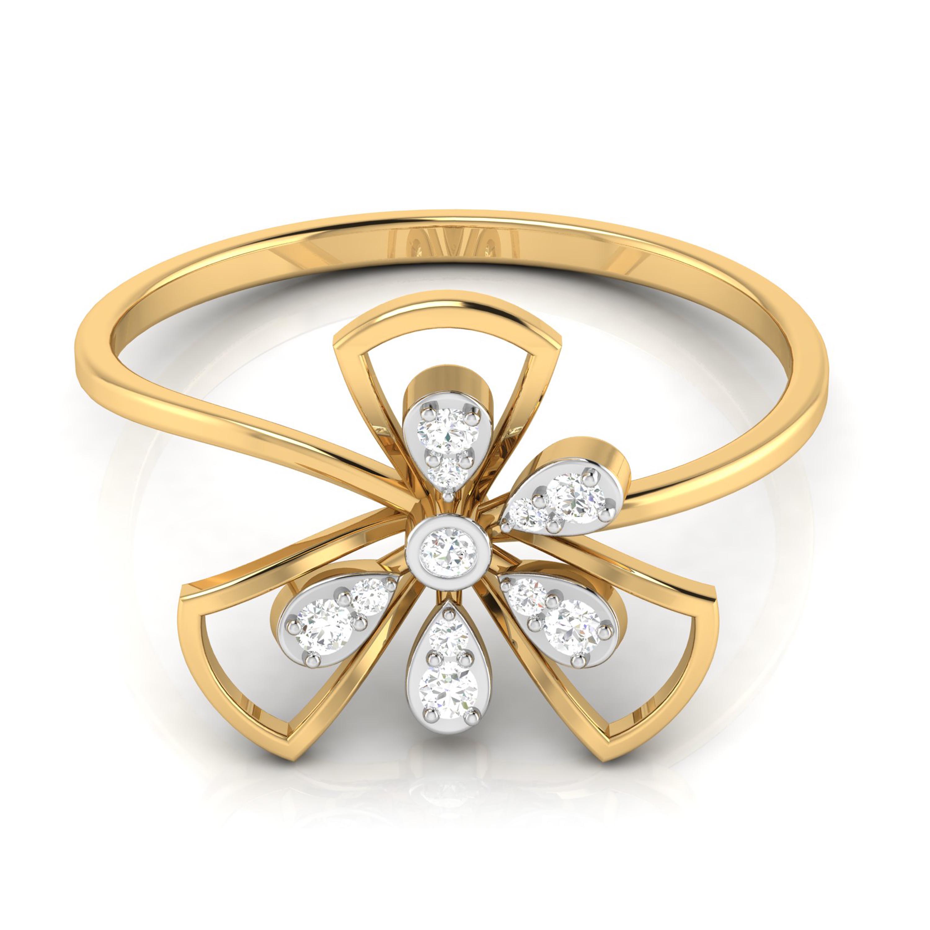 Comical lab grown diamond ring trendy ring design Fiona Diamonds