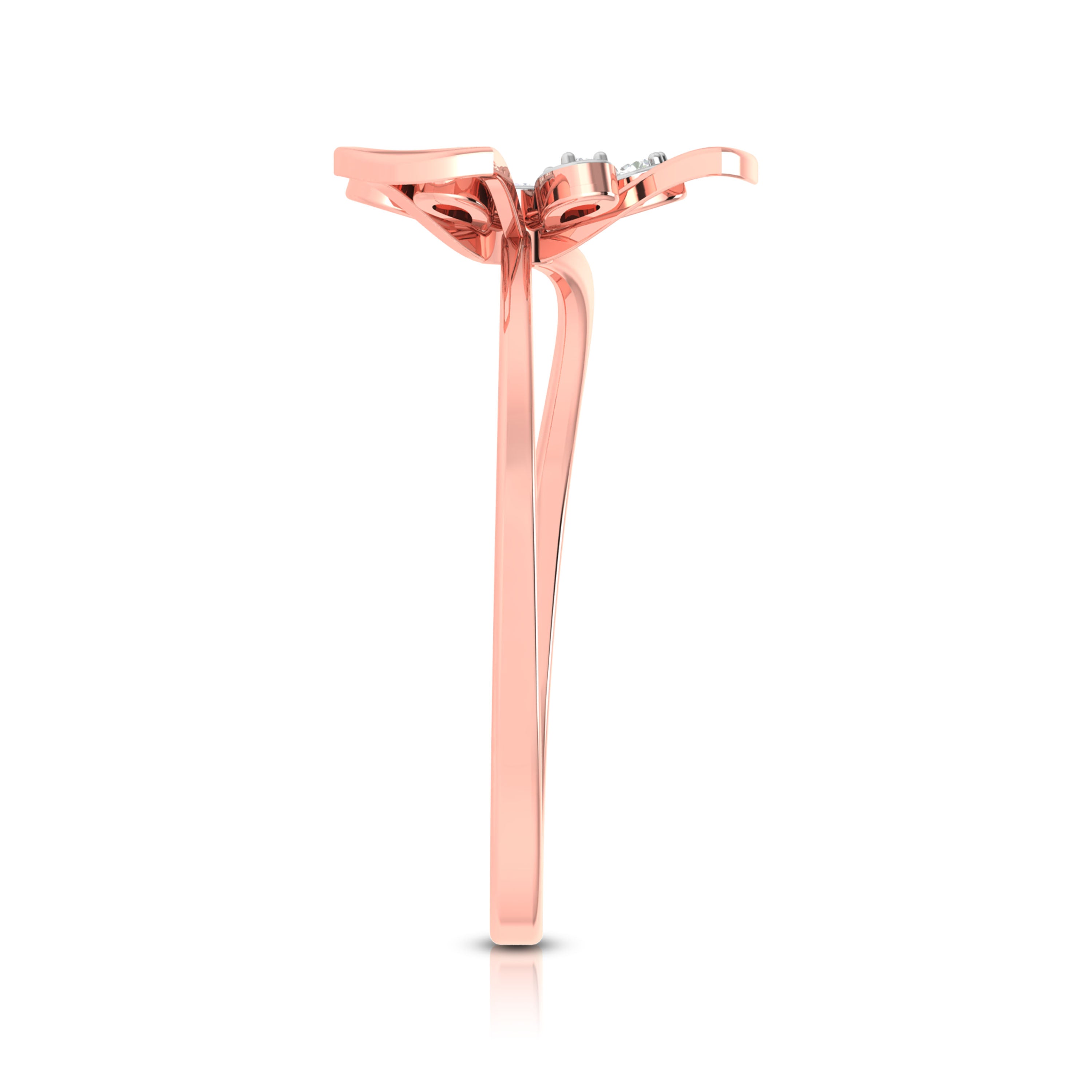 Comical lab grown diamond ring trendy ring design Fiona Diamonds