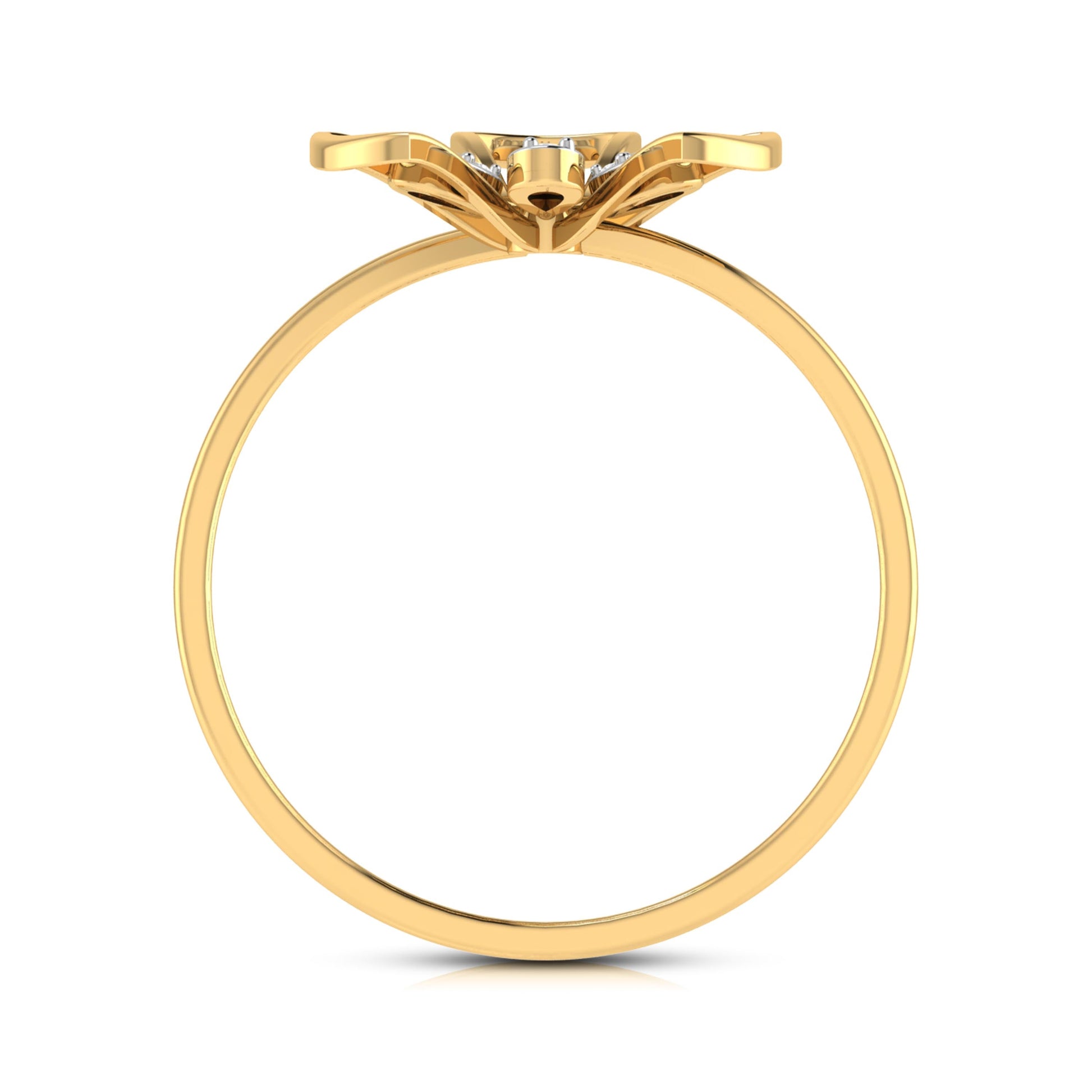 Comical lab grown diamond ring trendy ring design Fiona Diamonds