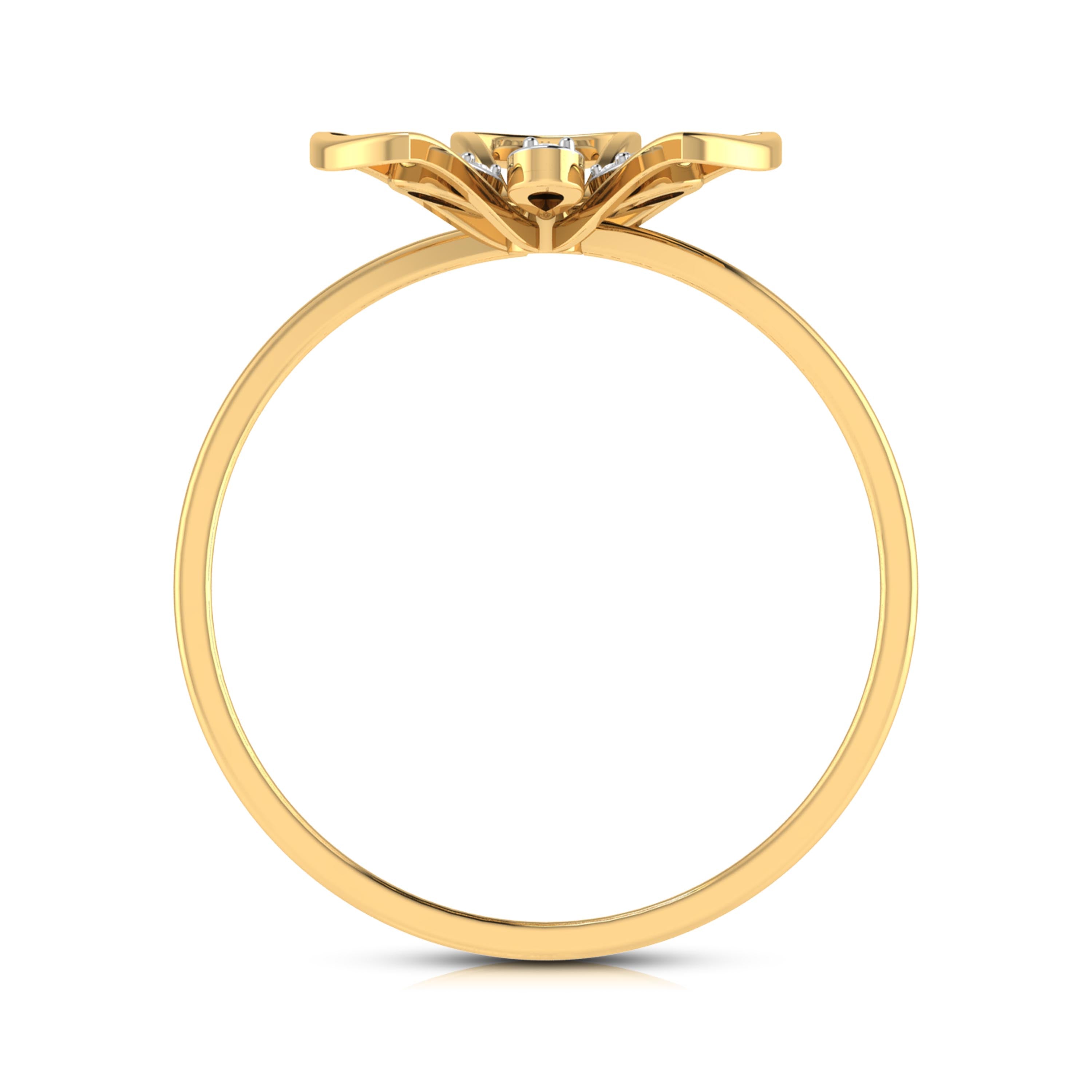 Comical lab grown diamond ring trendy ring design Fiona Diamonds