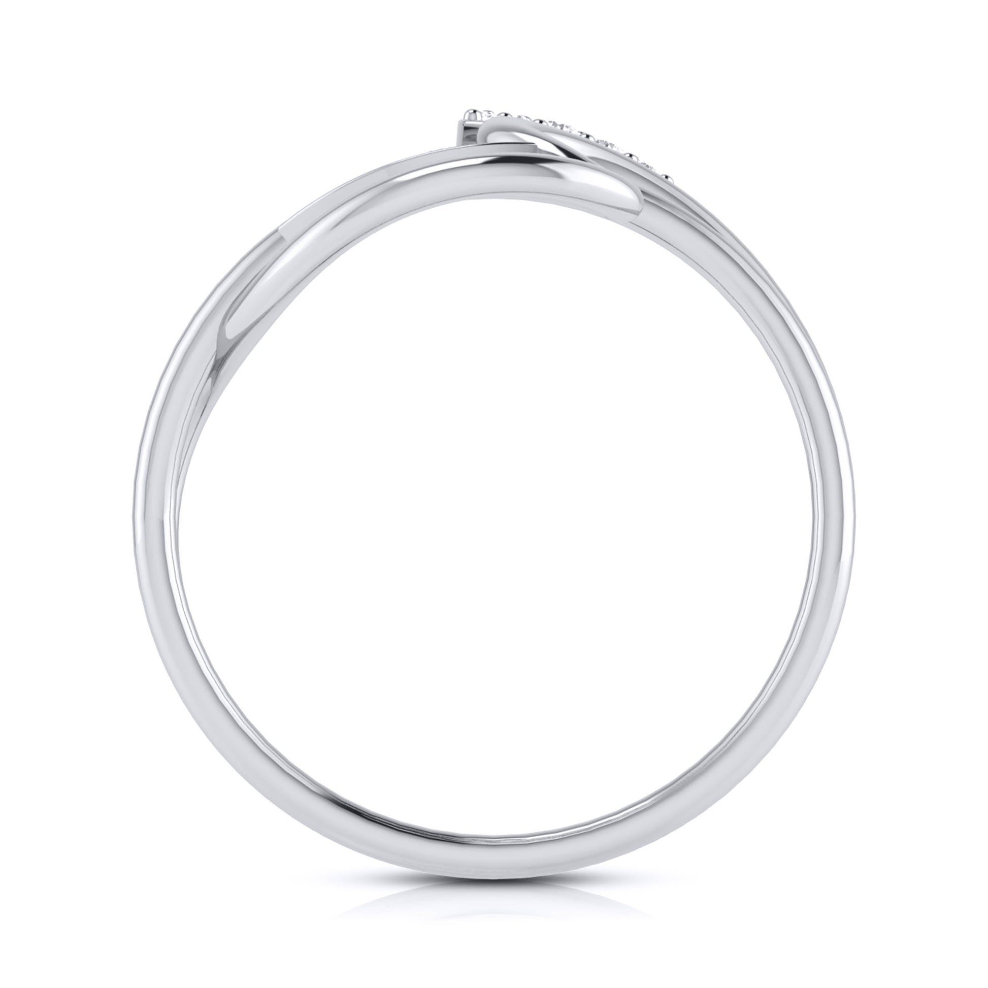 Zoyin lab grown diamond ring sleek ring Fiona Diamonds