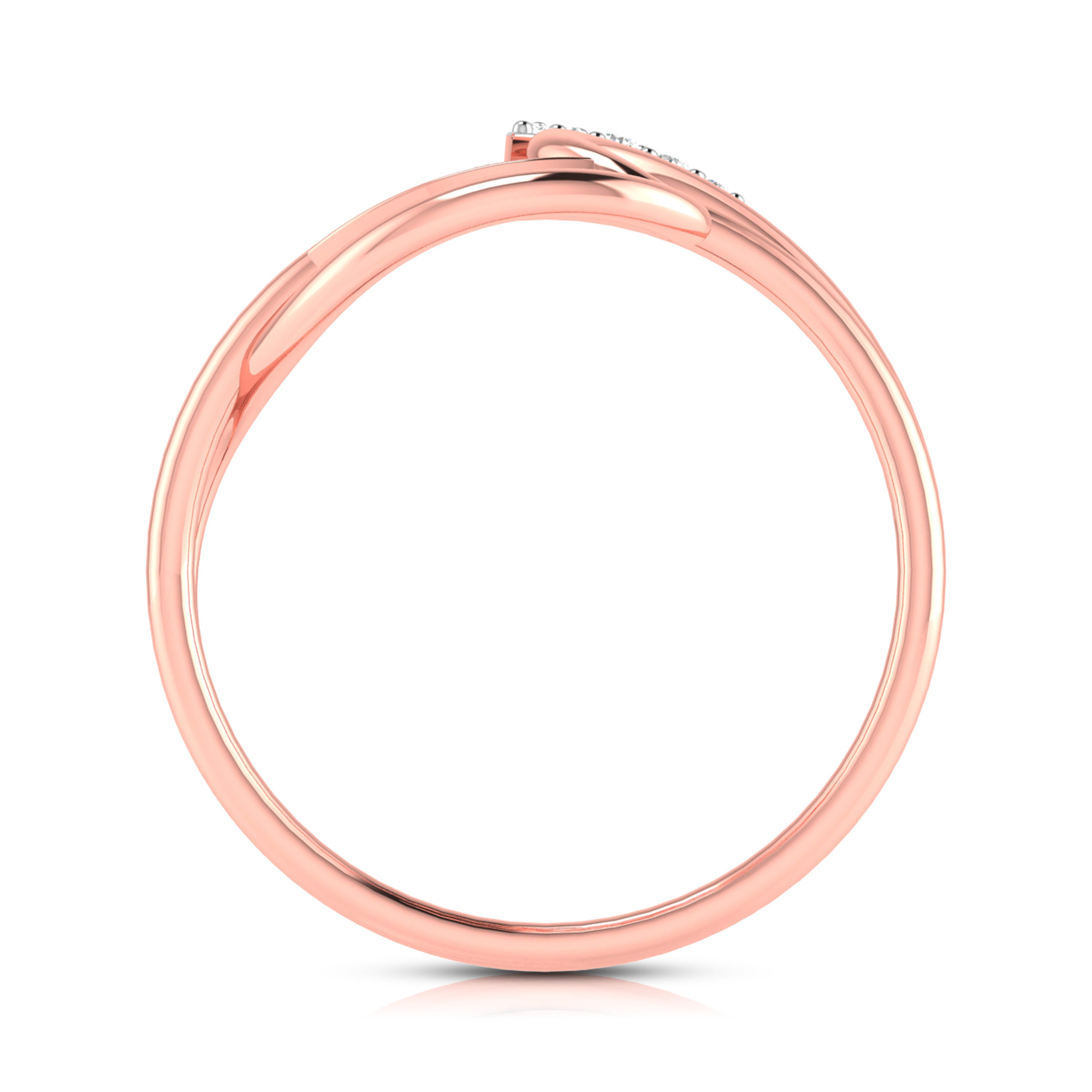 Zoyin lab grown diamond ring sleek ring Fiona Diamonds