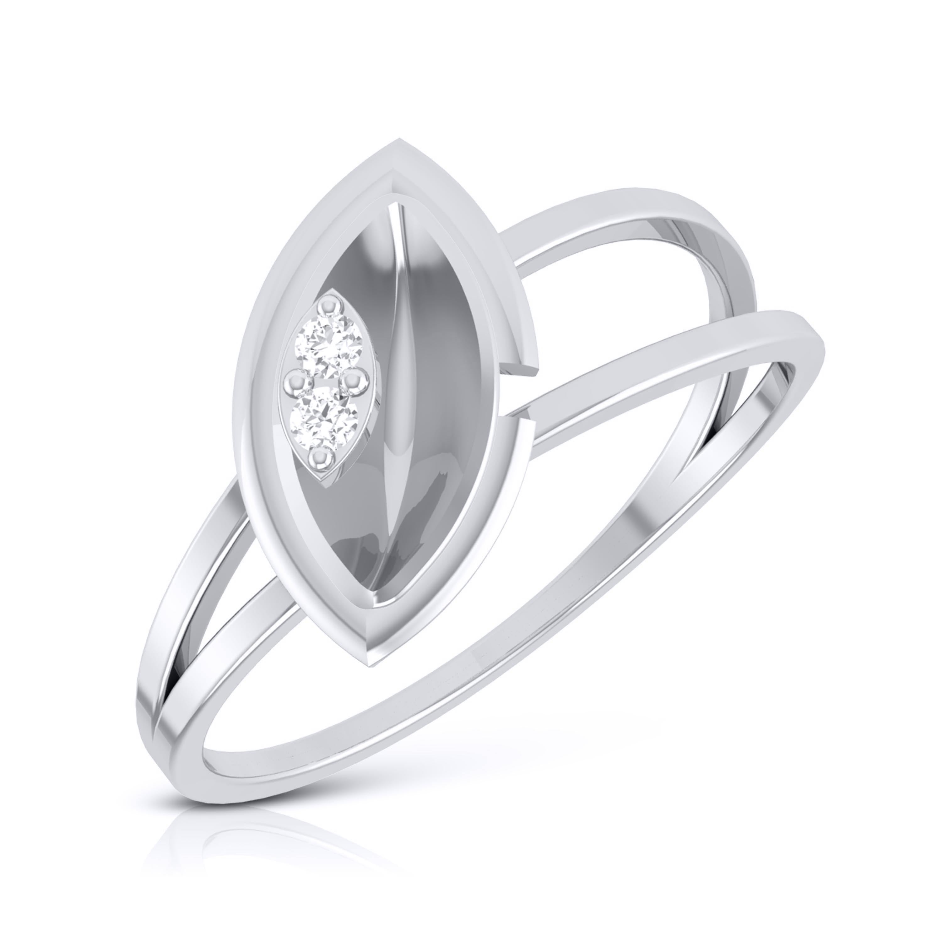 Encase lab grown diamond ring sleek ring Fiona Diamonds