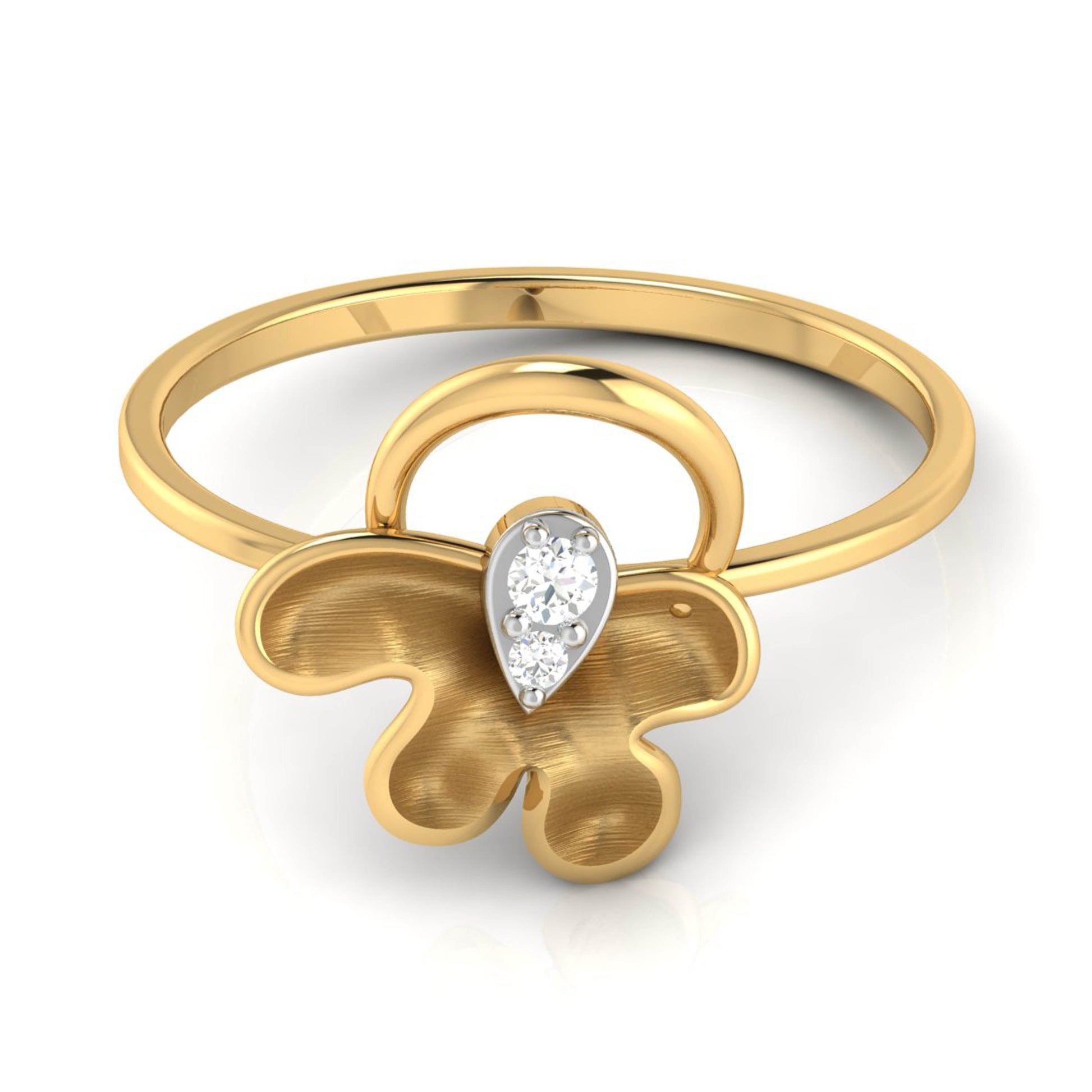 Majesty lab grown diamond ring trendy ring design Fiona Diamonds