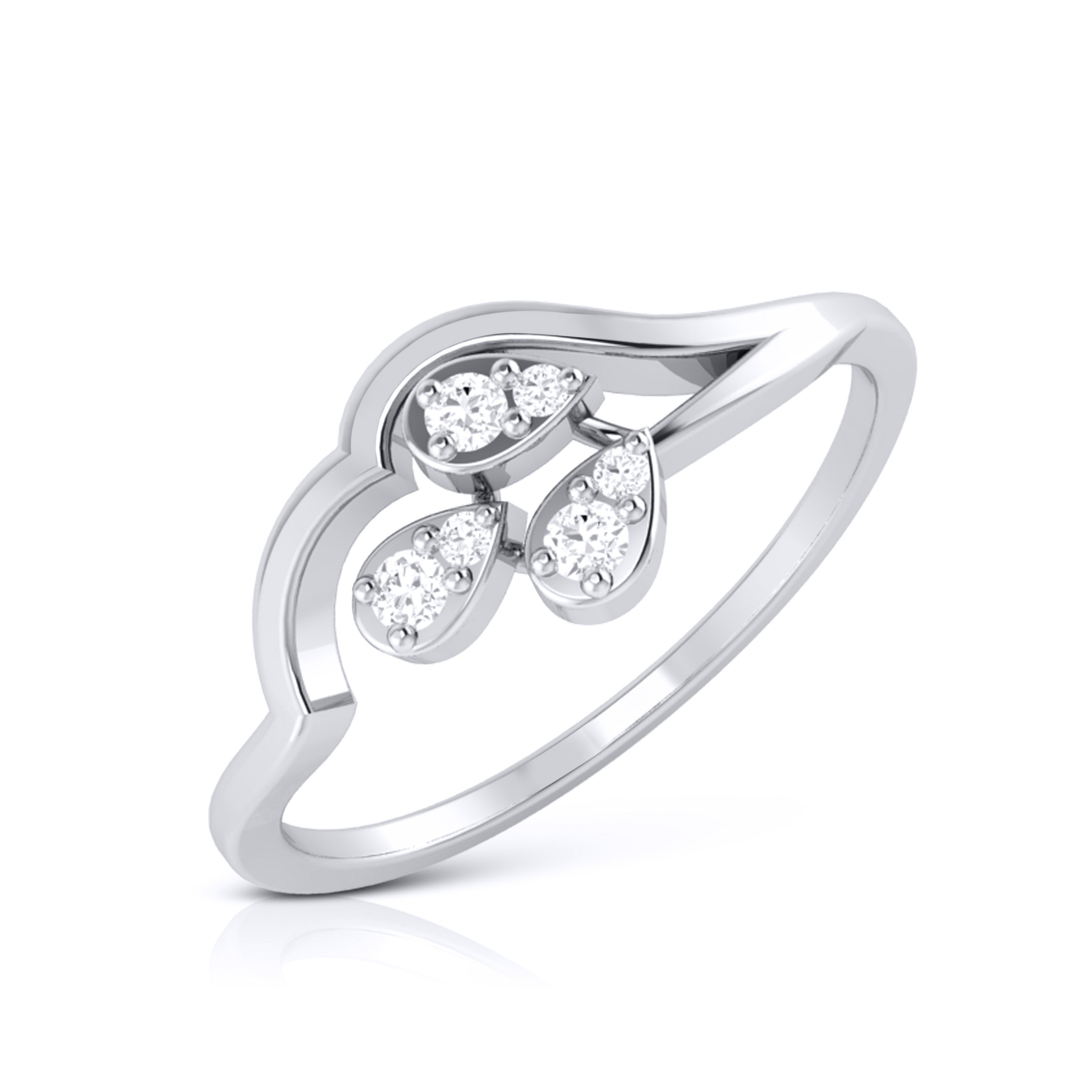Brine lab grown diamond ring sleek ring Fiona Diamonds